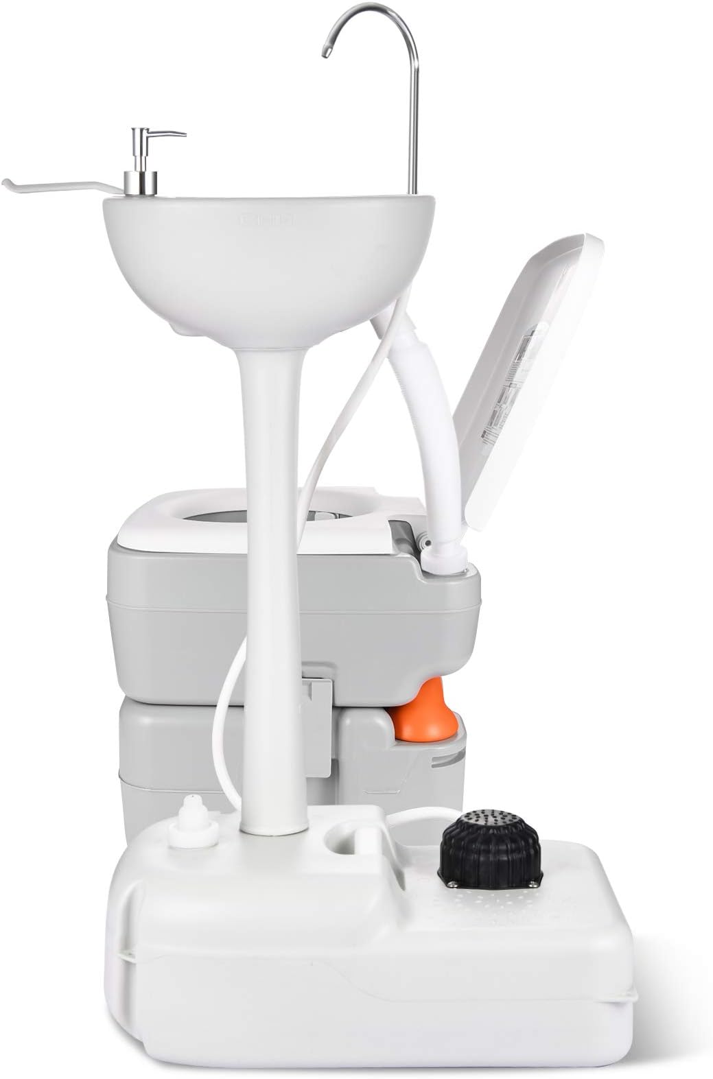 Amazon.com: VINGLI Upgraded Portable Sink and Toilet Combo| Self ...
