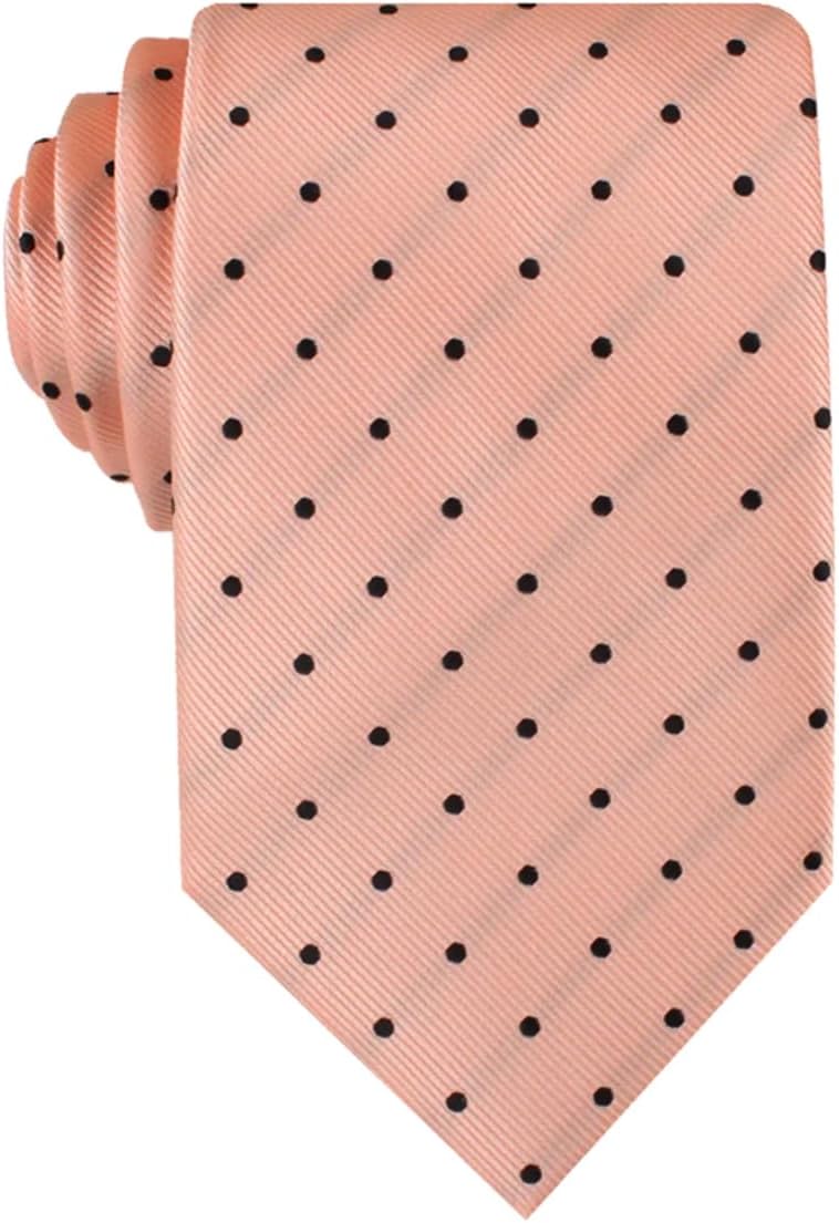 OTAA Polka Dots Necktie Casual Ties for Men - Perfect Neck Tie for Groomsmen Wedding Ties or Formal Occasions
