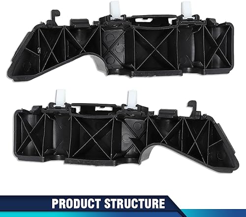 Miniatura 353 de PIT66 Soporte de parachoques delantero compatible con Hyundai Sonata 2011-2015 2 piezas soporte de parachoques delantero izquierdo y derecho