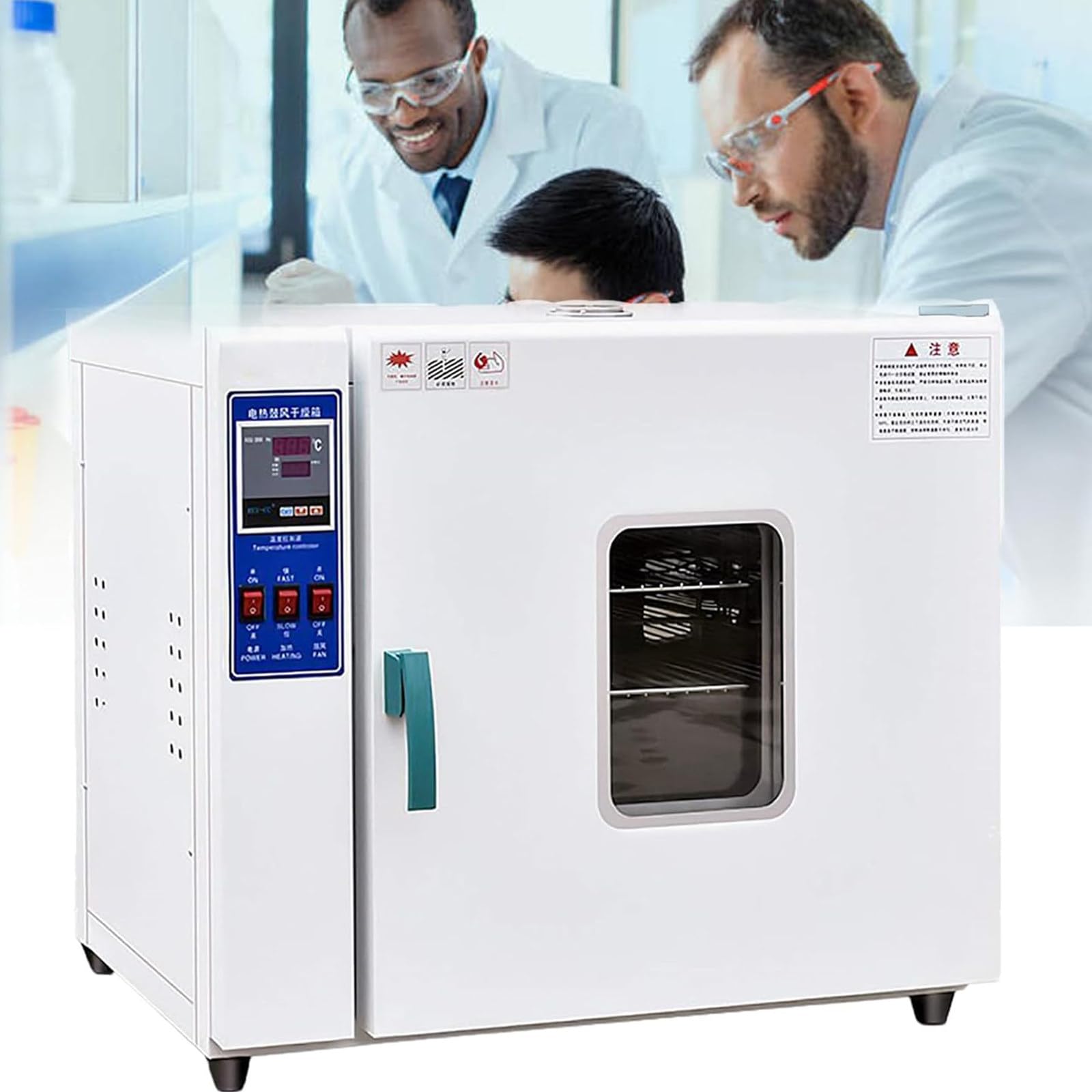 Four séchage thermostatique numérique Laboratoire, Four Acier Inoxydable, Chauffage électrique, Four séchage à température constante, séchoir Industriel pour l'enseignement/Aliment,70L
