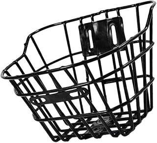 LIOOBO Cestino Bici Antiruggine Anteriore Rimovibile Cestino Appeso Bici Cestino Portaoggetti Rimovibile Accessori Bici per Accessori Mountain Bike Cestino Telaio Borsa da Bicicletta