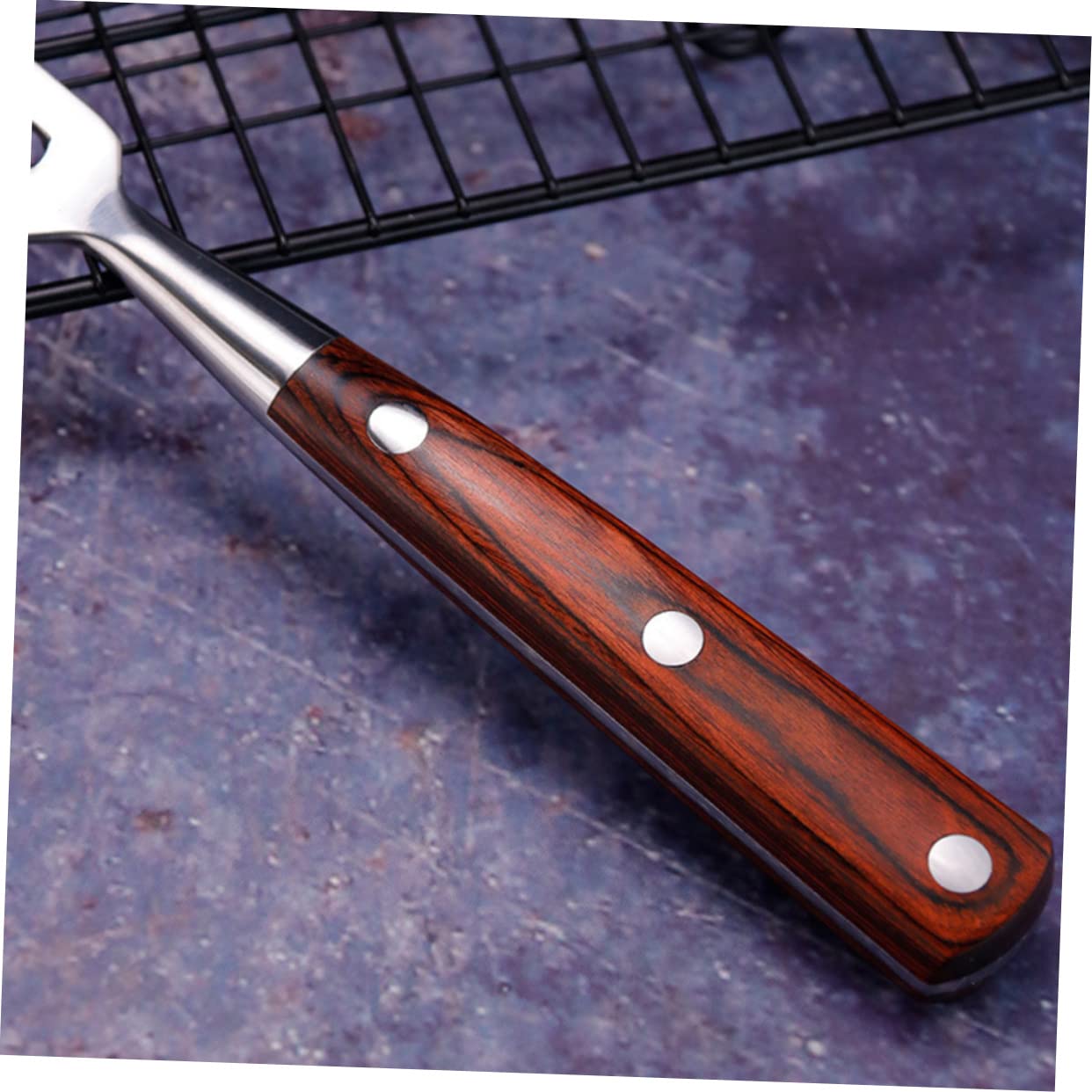 Sosoport 1set Forchette e Forbici Da Barbecue Inossidabile Utensili Multifunzionali Per Grigliate e Campeggio Facile Da Usare e Sicuro Per e Verdure