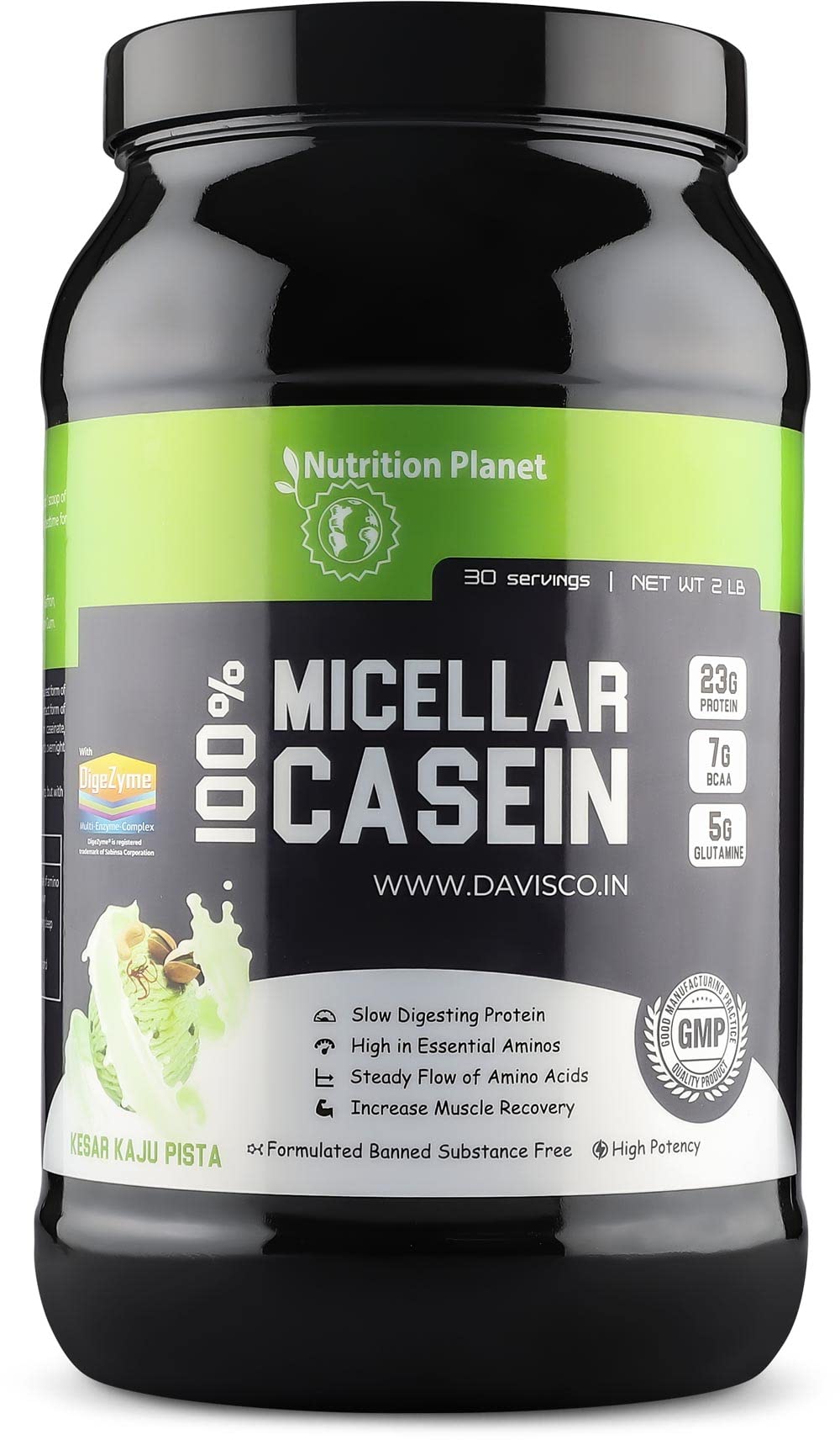 Nutrition Planet 100% Micellar Casein (With real Cashew, Pistachio & Saffron) for Pre/Post Workout Recovery (Kesar Kaju Pista - 2lb, 30 Servings) (B0BHHYNN56) Amazon Price History, Amazon Price Tracker