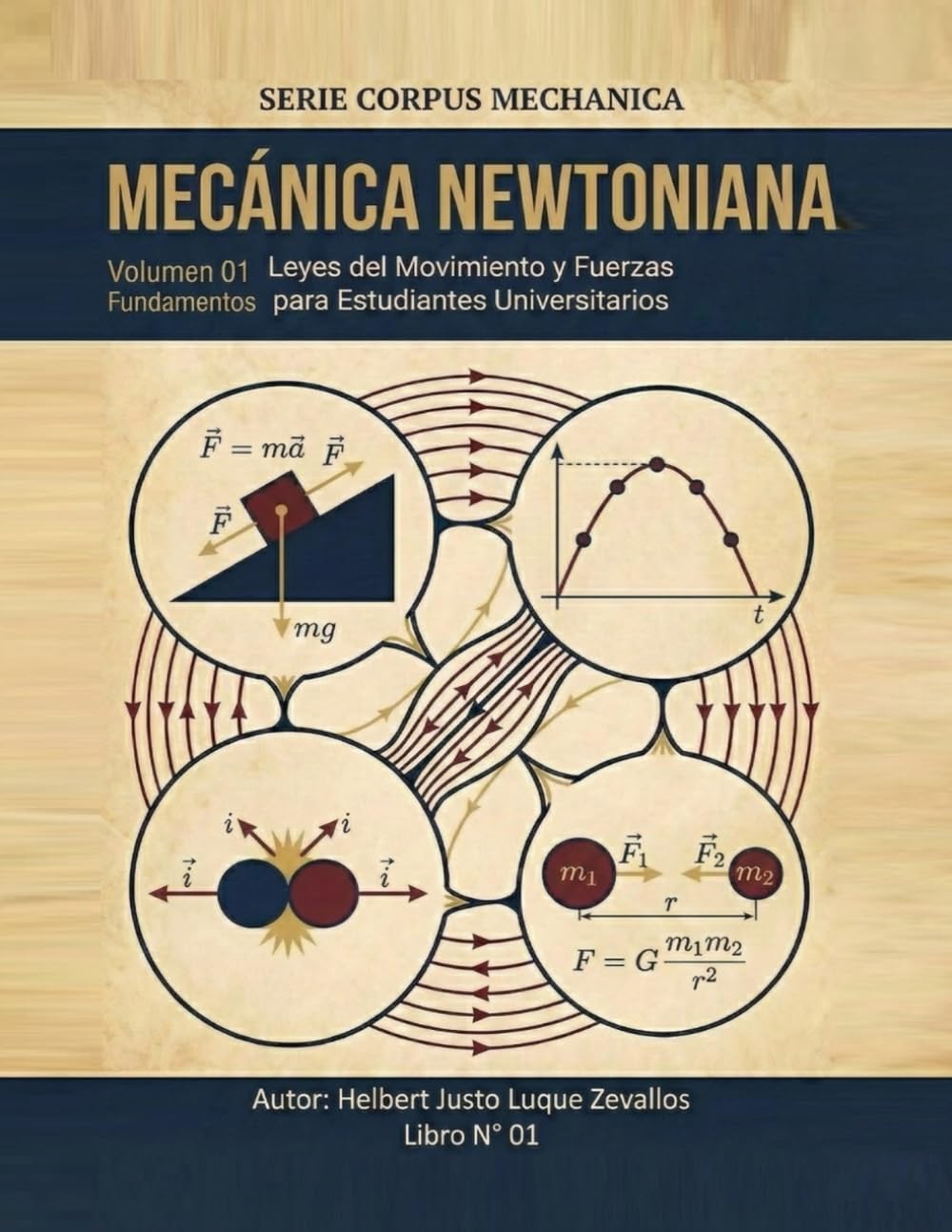Mecánica Newtoniana Volumen 01 Fundamentos: Leyes del Movimiento y Fuerzas para Estudiantes Universitarios (CORPUS MECHANICA)