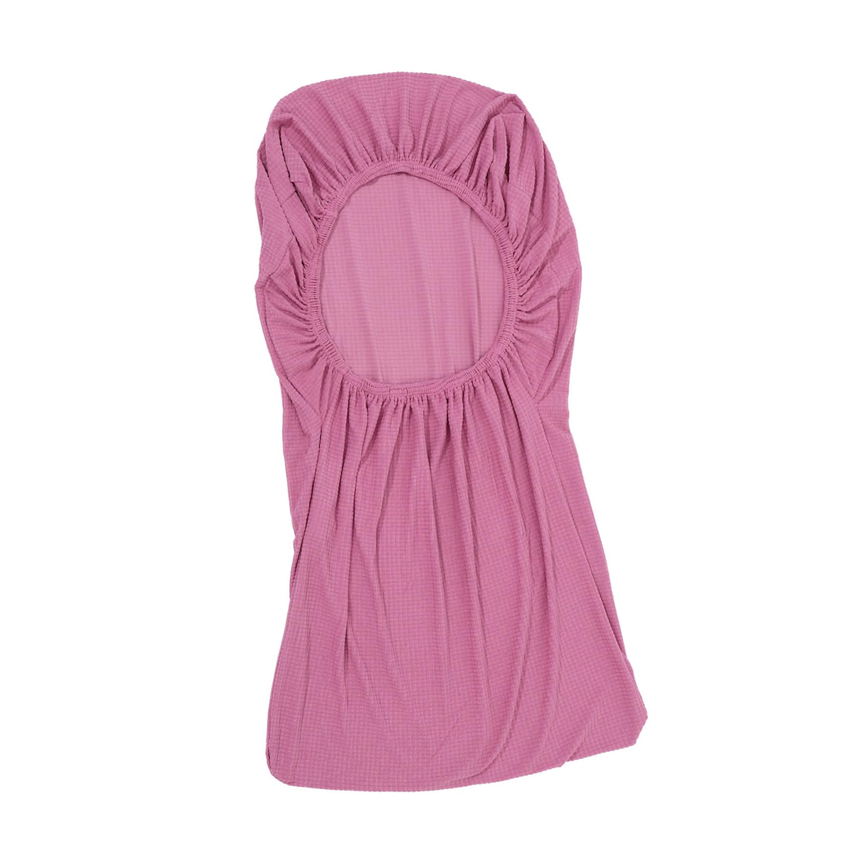 CORHAD Funda De Asiento Sin Brazos Suministros De Oficina Funda para Silla De Ordenador Funda De Silla para Escritorio Cubierta De La Silla De La Computadora De Oficina Rosa Poliéster