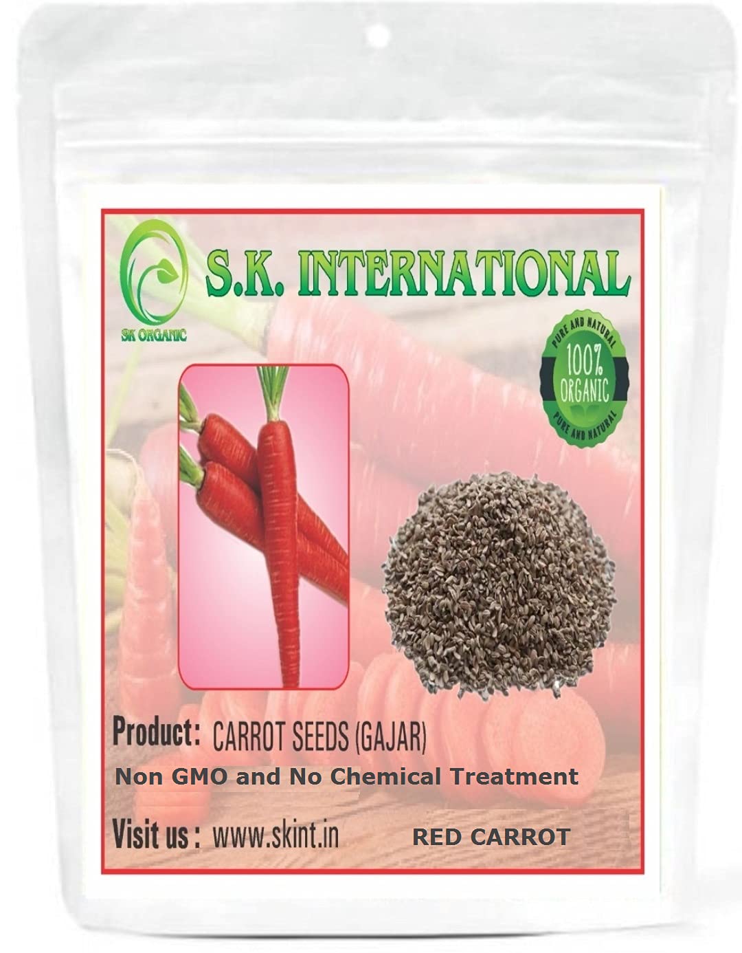 SK ORGANIC Red Carrots Seeds (Gajar beej) for cultivation and Microgreens (250gm) (B09HMVKDXT) Amazon Price History, Amazon Price Tracker