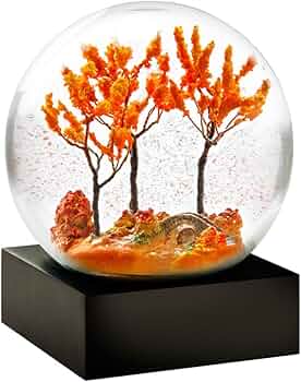 Amazon.com: CoolSnowGlobes Autumn Snow Globe : Home & Kitchen