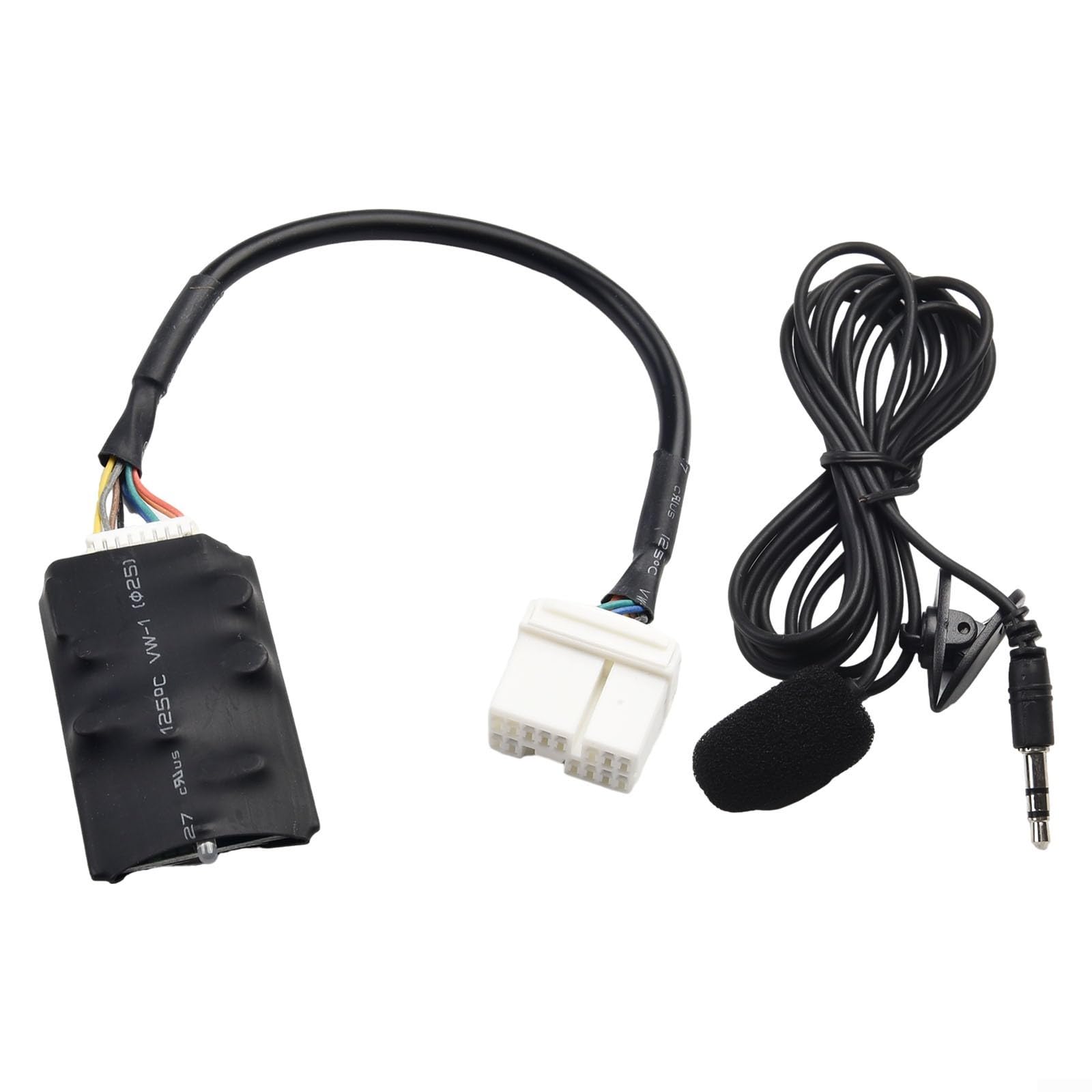 Kompatybilny z Bluetooth kabel adaptera AUX do Honda Accord 2003-2011, Civic 2006-2010, CR-V 2004-2011, moduł wejściowy stereo z przyłączem mikrofonowym