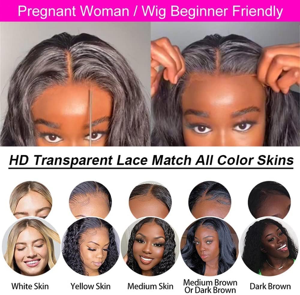 TOOCCI 13x4 Lace Front Wig Human Hair - Image 4