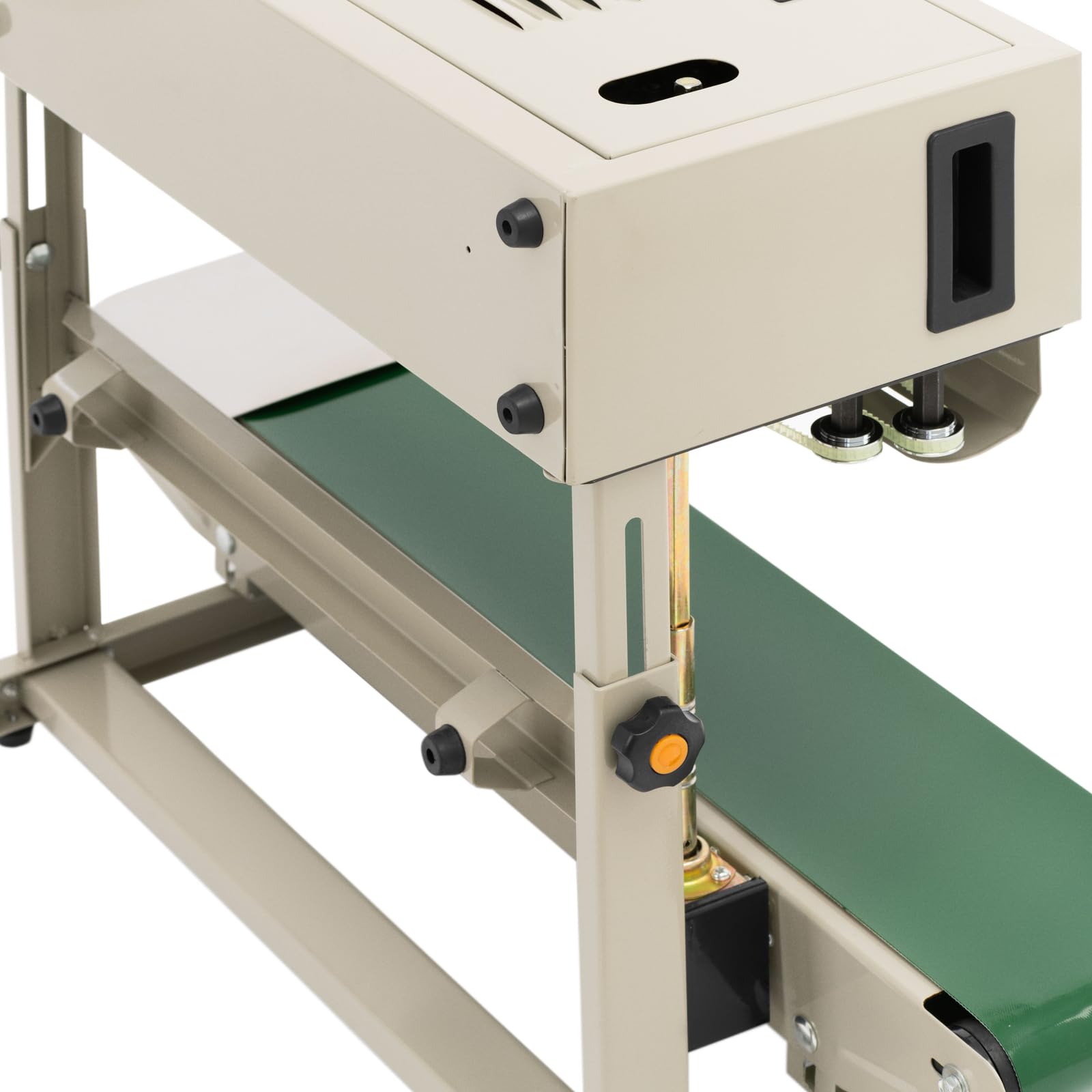 MSW MSW-CSMH-100 Automatische Versiegelungsmaschine vertikal kontinuierlich 6-12 mm Schweißnaht Förderband Siegelmaschine Beutel-Versiegelungsmaschine mit Notausschalter