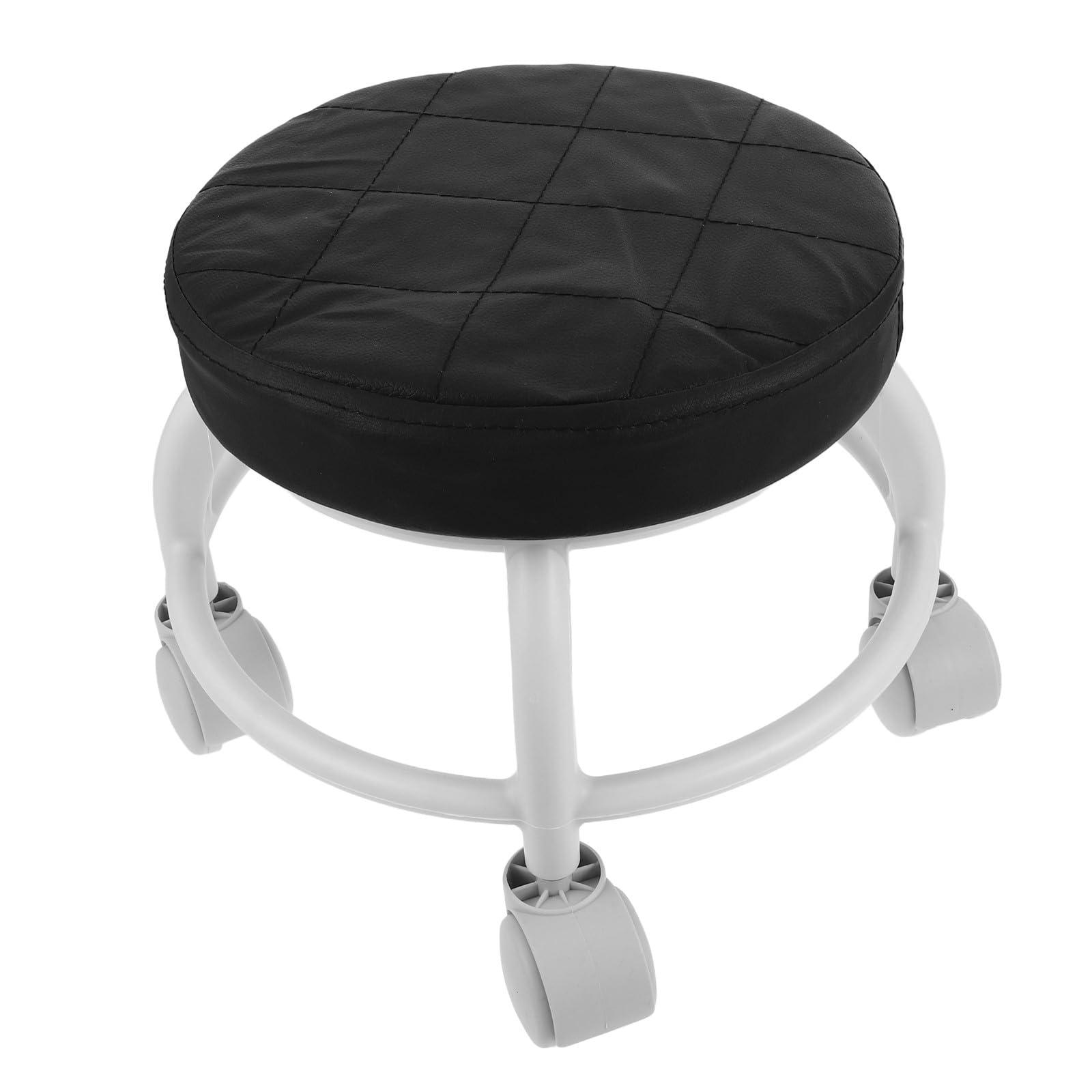 Gatuida Sgabello Girevole con Ruote Portatile per Salone di Bellezza, Sgabello da Pedicure Ergonomico con Altezza Regolabile per Trattamenti Professionali e Uso Domestico Colore Casuale