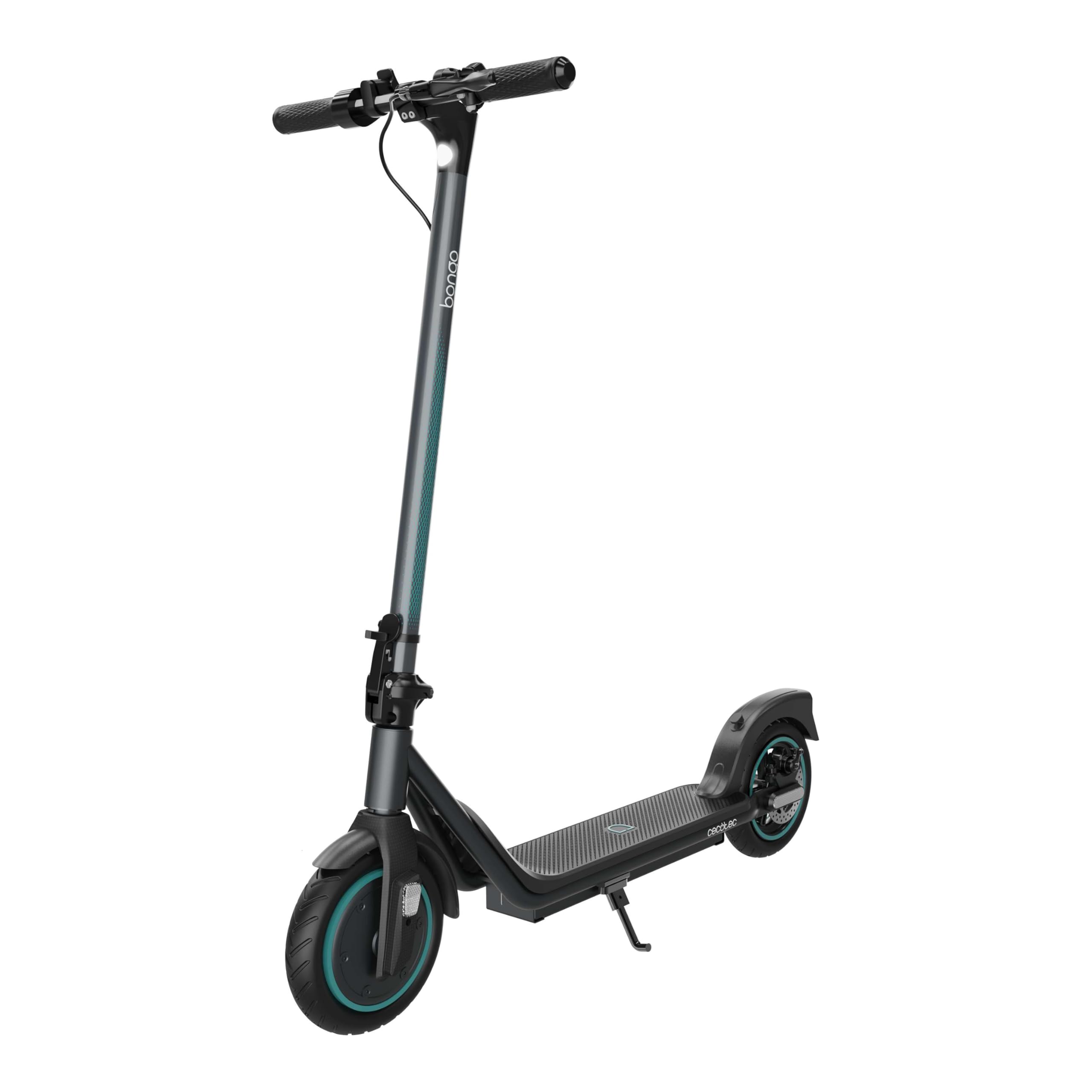 Cecotec Monopattino Elettrico Adulto Bongo D20 Connected, Potenza Max 500 W, Fino a 20 km di Autonomia, Freno a Disco Posteriore e E-ABS, Connettività APP, Leggero 12,2 kg, Batteria 5200 mAh, 36 V.