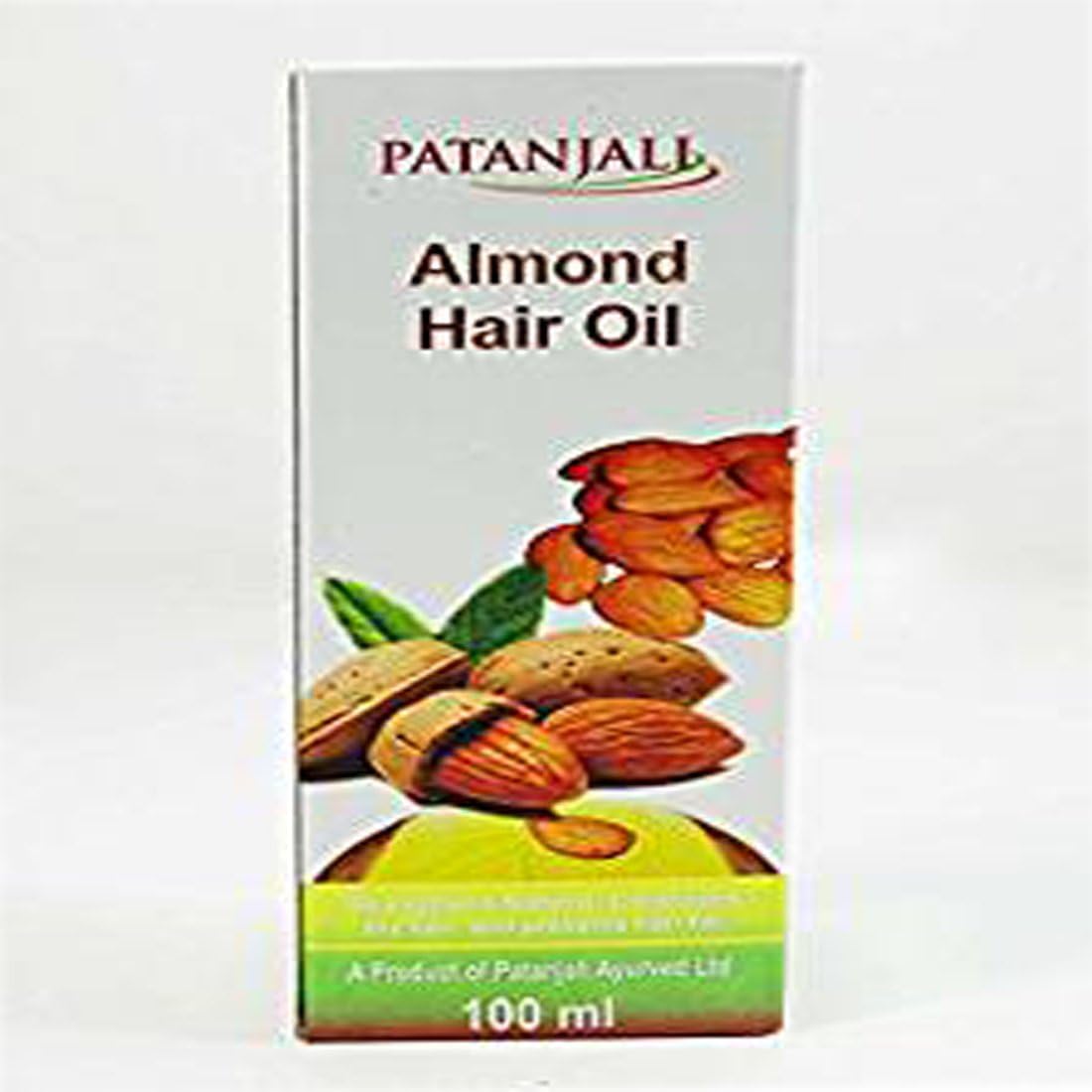 PATANJALI Almond Hair Oil 100ml Pack of 4 Home & Kitchen