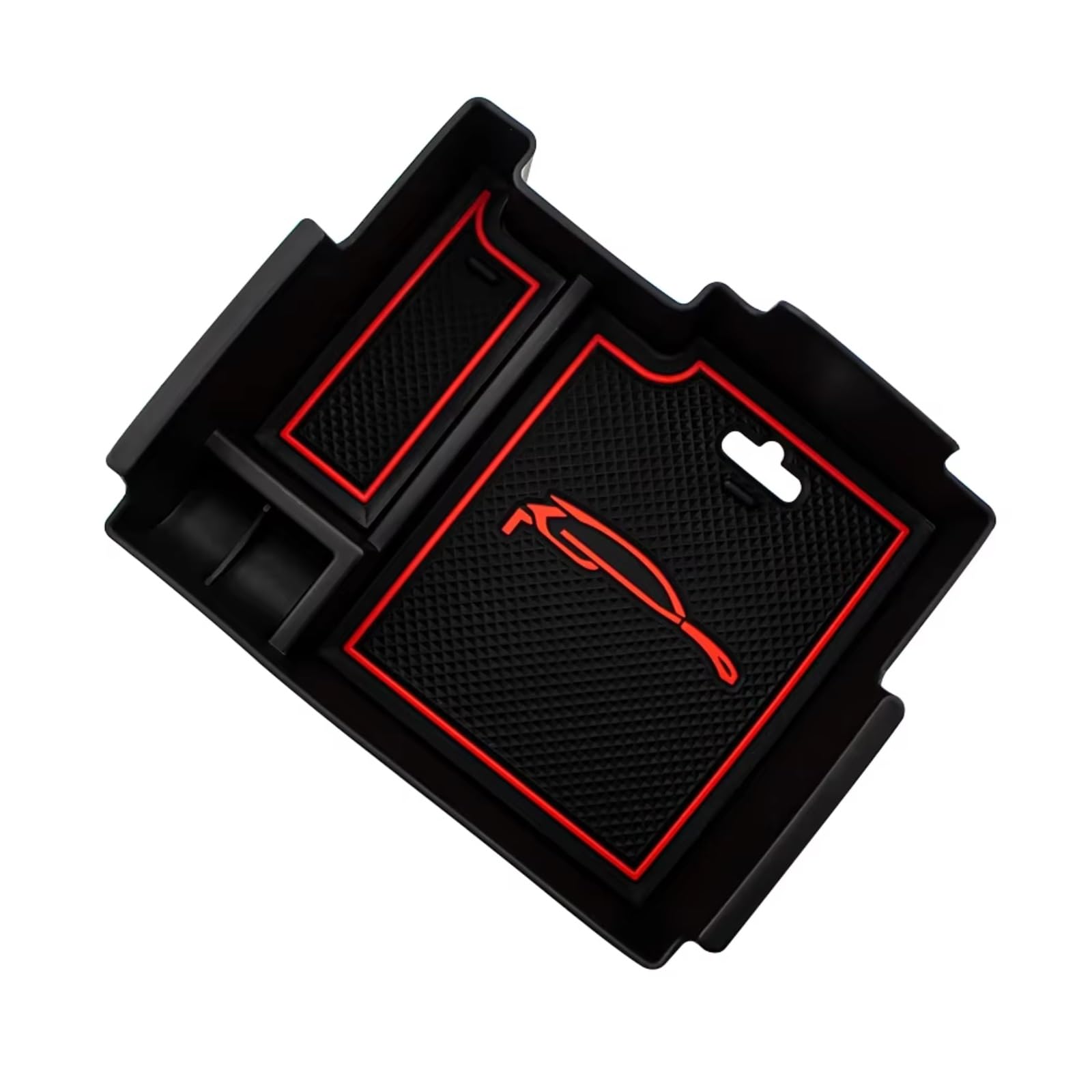 Ysslyeu One Color Console Inner Storage Box Compatible With For Explorer 2011-2018 1 Pcs Armrest Box Storage Tray Holder Center Console Plate Container Organizer Interior