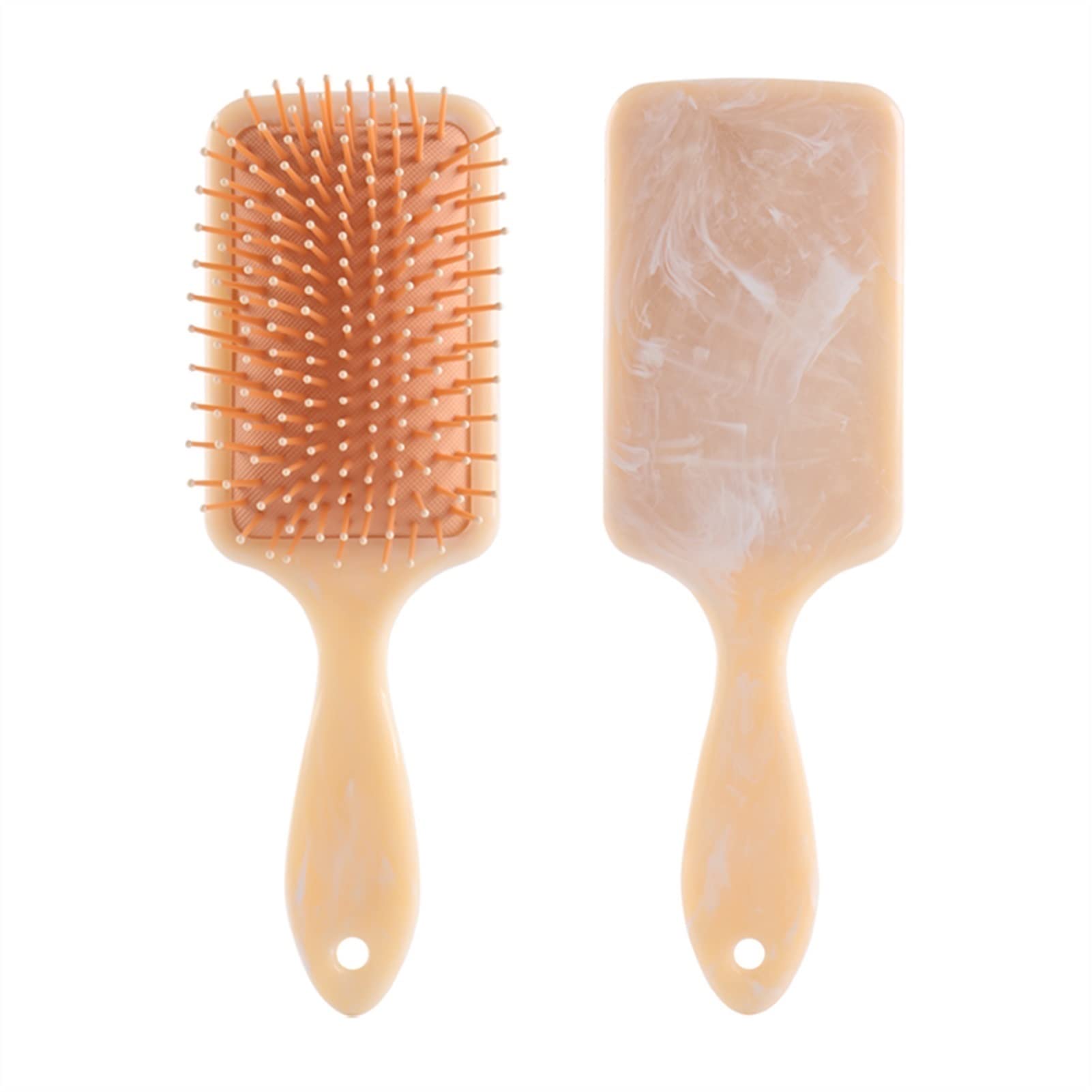 ADERFETBI Hair Comb Marble Pattern Hair Brush Comb Air Cushion Scalp Massage Combing Salon Styling Tool Men's and Women's Care(A)