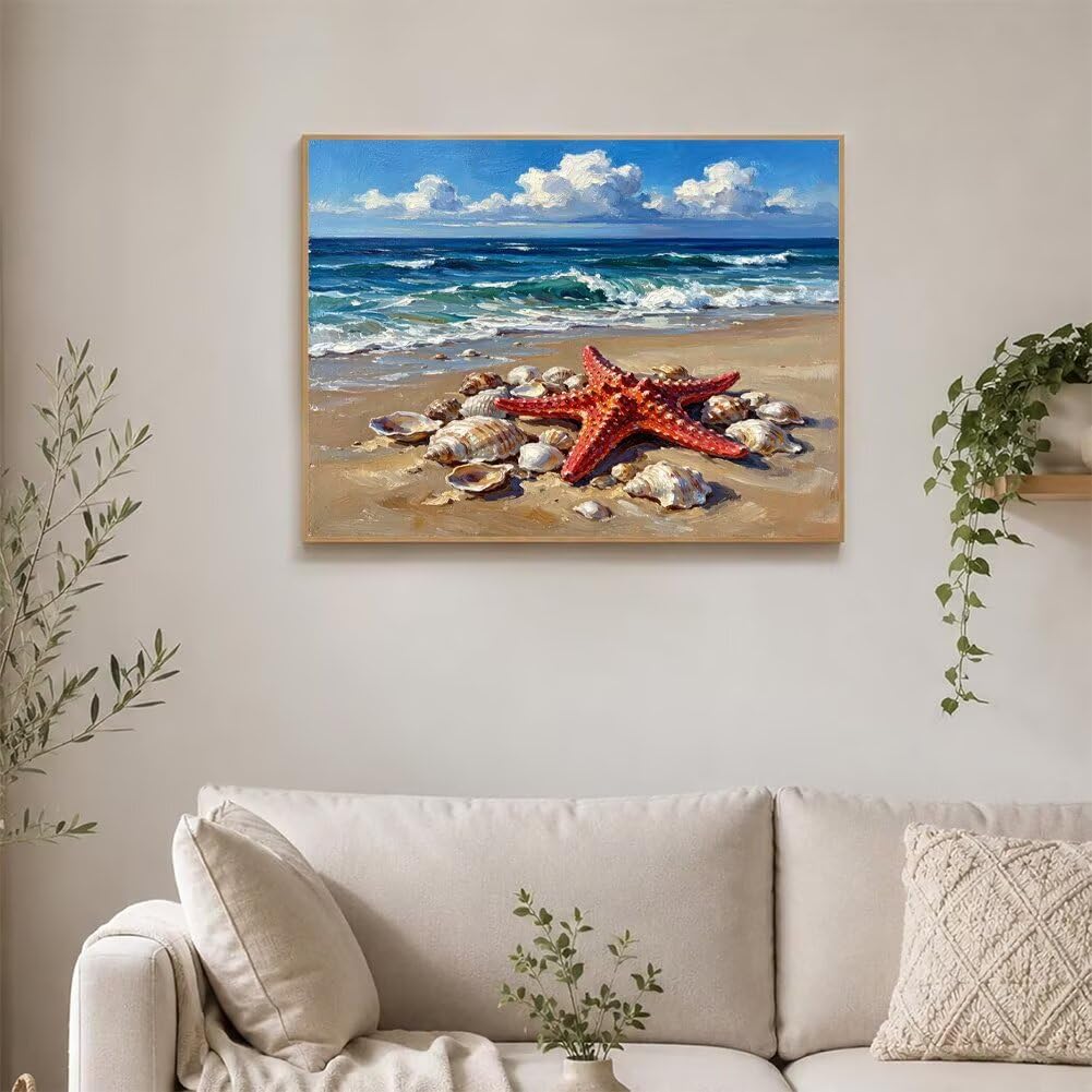 Diamond Painting Adulti Stella Marina Diamond Painting Kit 110x80cm N-O3975