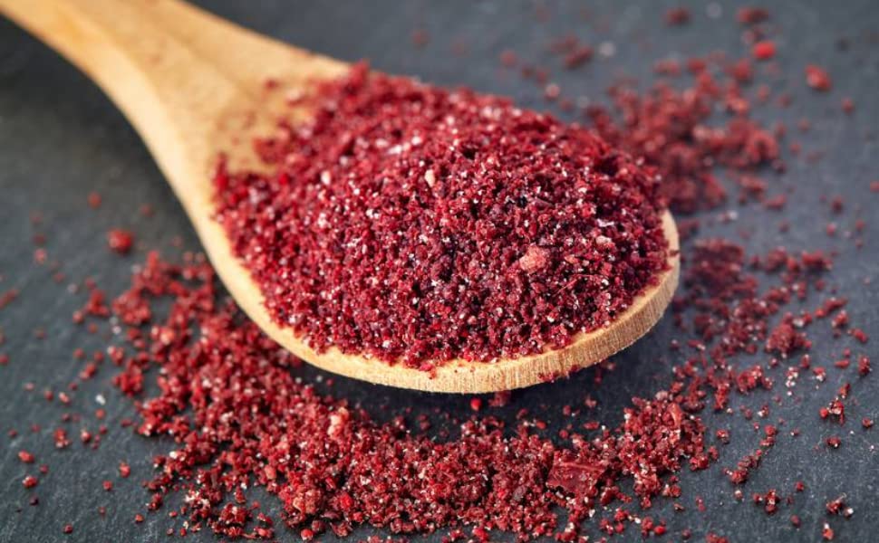 Siera Sumac Powder Traditional Middle Eastern Spice | Fresh & Pure | No Colors Added | Gluten Free | NON-GMO | Perfect Aroma - 400 GM (B09SYY5KG7) Amazon Price History, Amazon Price Tracker