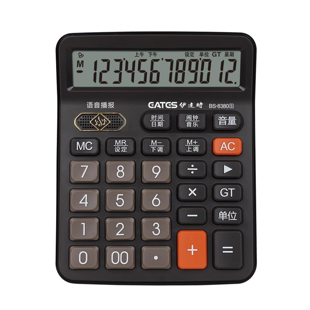 Marca De Calculadoras De Voz De 12 Dígitos For Computadoras Mayoristas, De Oficina, Financieras, Contables Y Especializadas