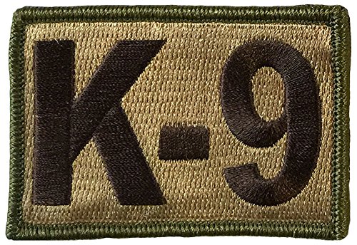 K-9 Tactical Patch 2"x3"