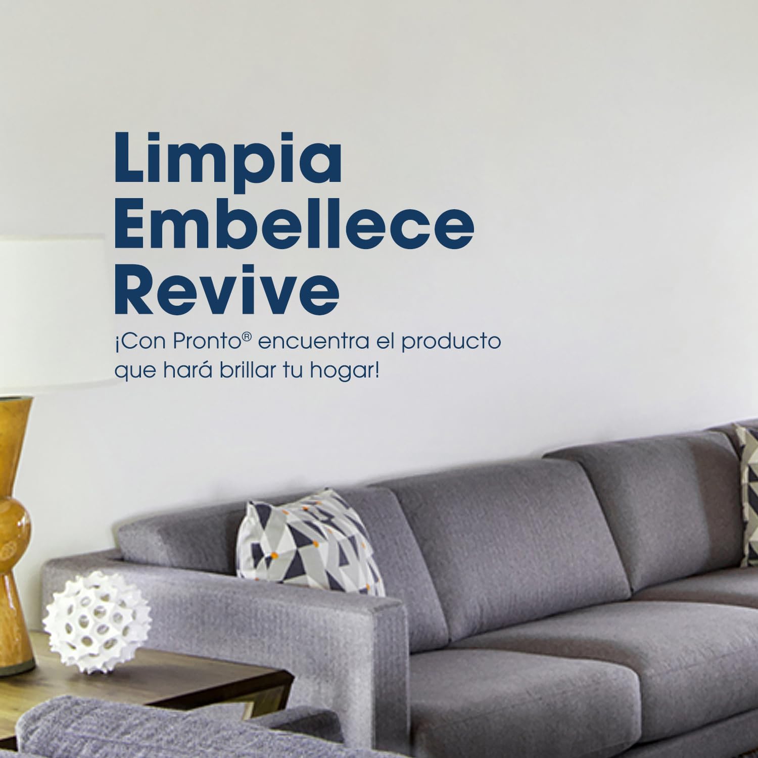 Pronto Limpiador Multisuperficies Aroma Cítrico Spray, Limpia Suavemente el Polvo y la Suciedad, 250 ml