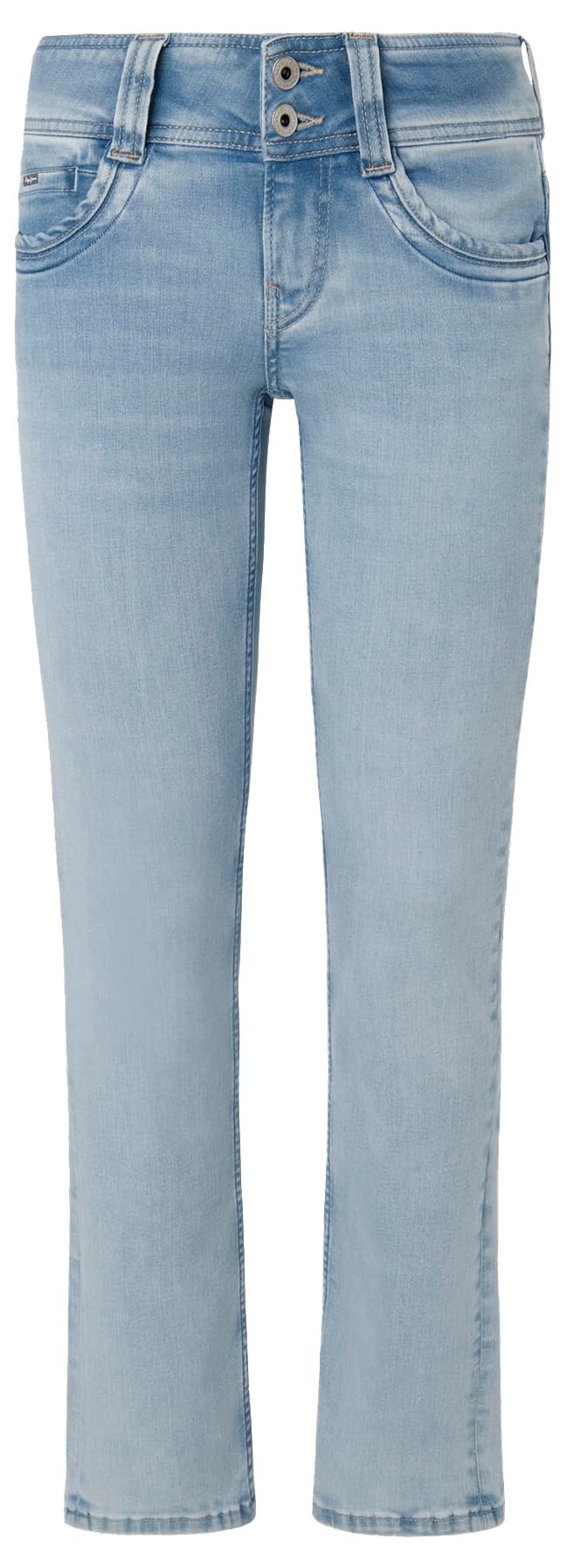 Pepe Jeans Women's Slim Jeans Lw, Blue (Denim-XW4), 25W / 34L