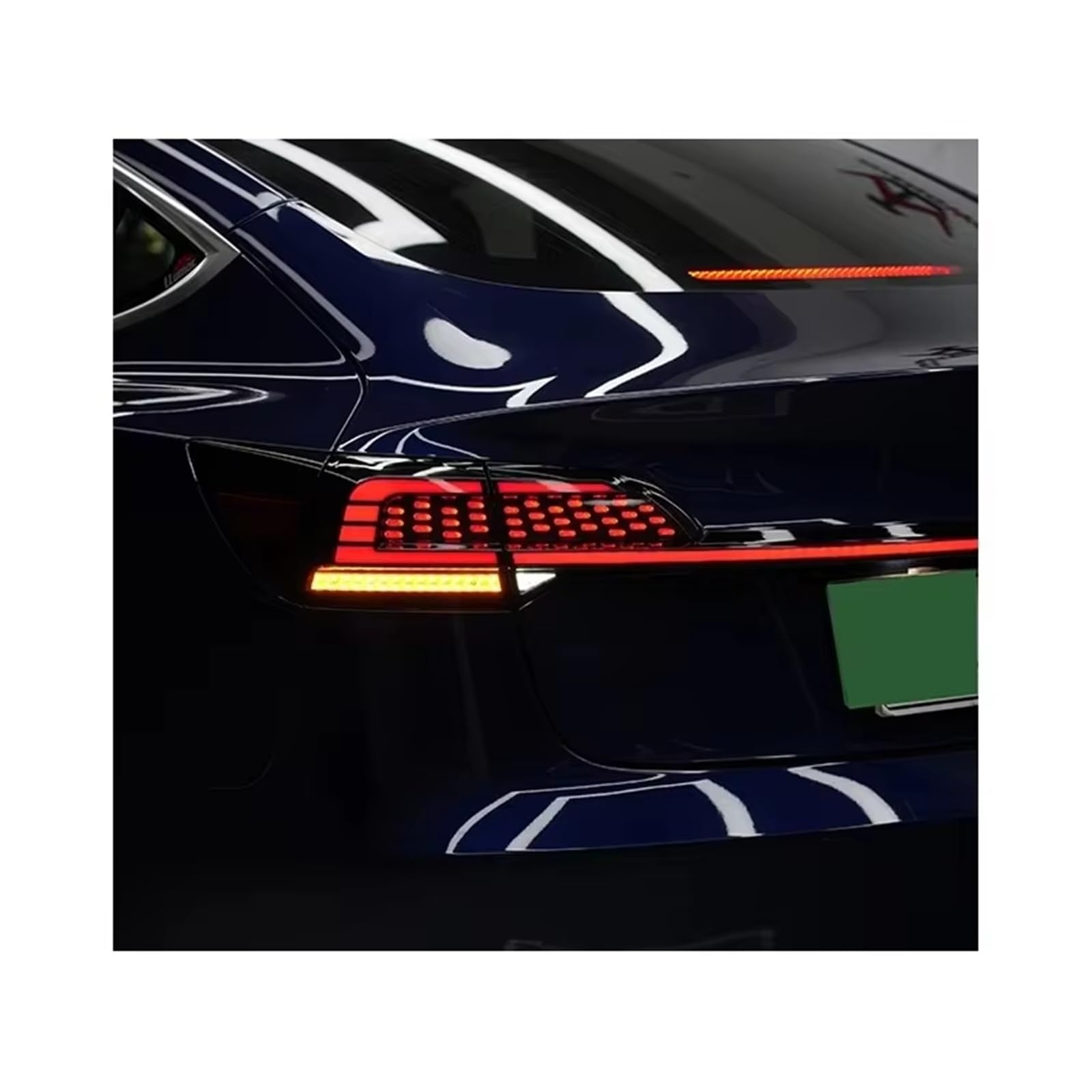 Fanale Posteriore Auto Per Tesla Per Model 3 2019-2023 Animazione Di Avvio Sequenziale Degli Indicatori Di Direzione Fanale Posteriore Modificato