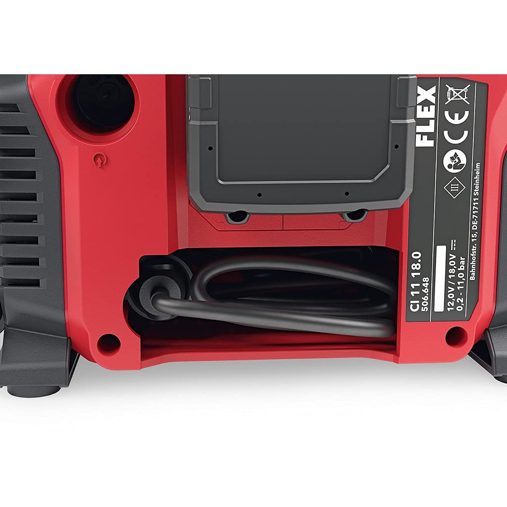 Flex Akku-Kompressor CI 11 18.0 (Kompressor 12/18 V mit Adapter) 506.648