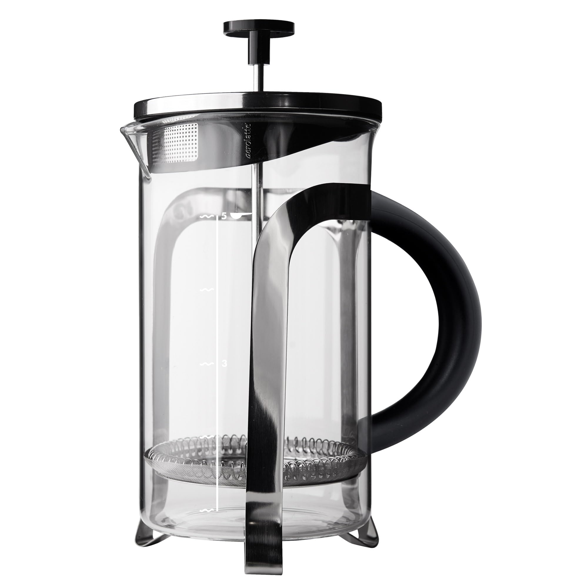 aerolatte Cafetière française, Transparent, 5-Cup/600 ML