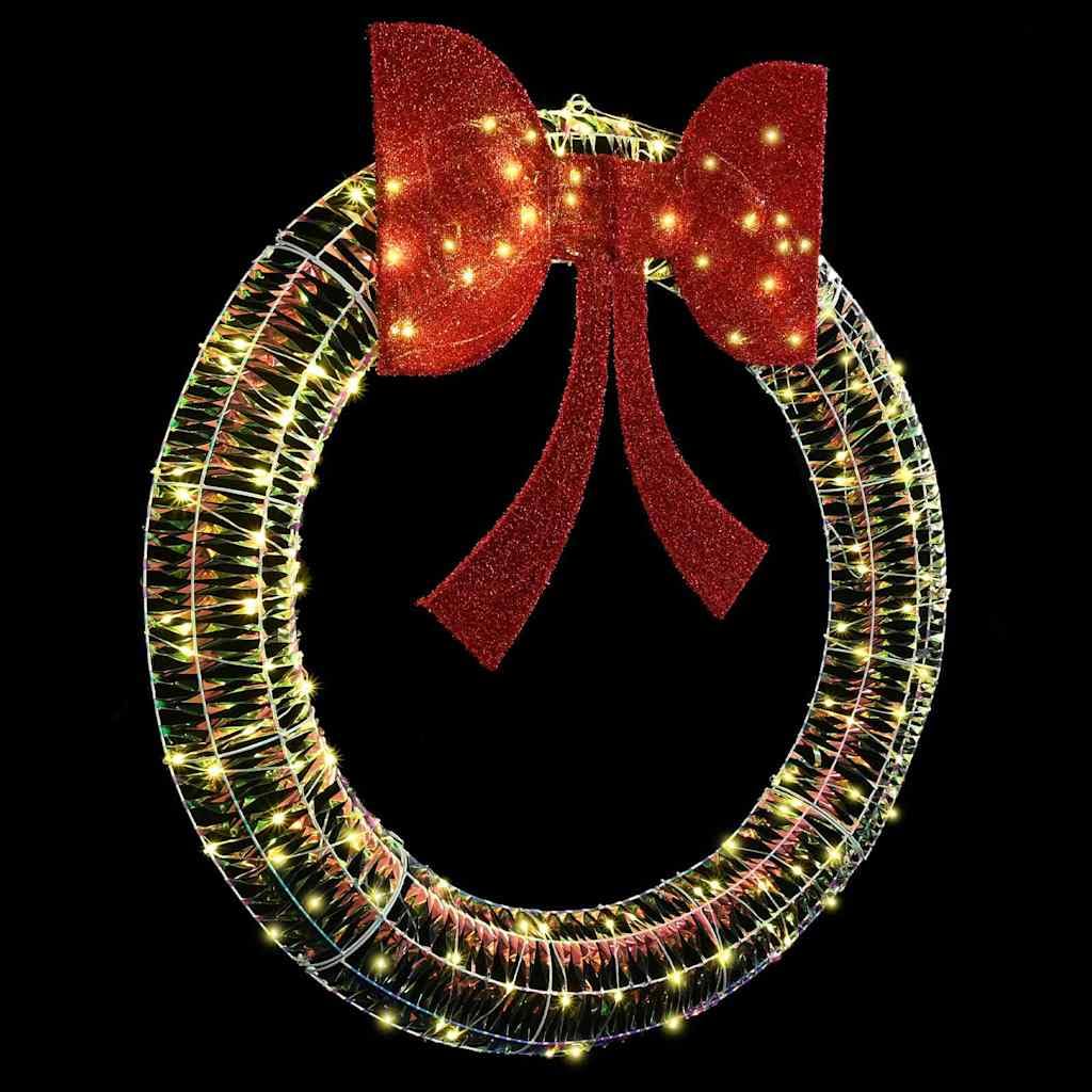 Ghirlanda con 150 LED bianco caldo 120 cm PET, luminosa decorazione pasquale illuminata, decorazione da tavolo e porta, elegante decorazione primaverile