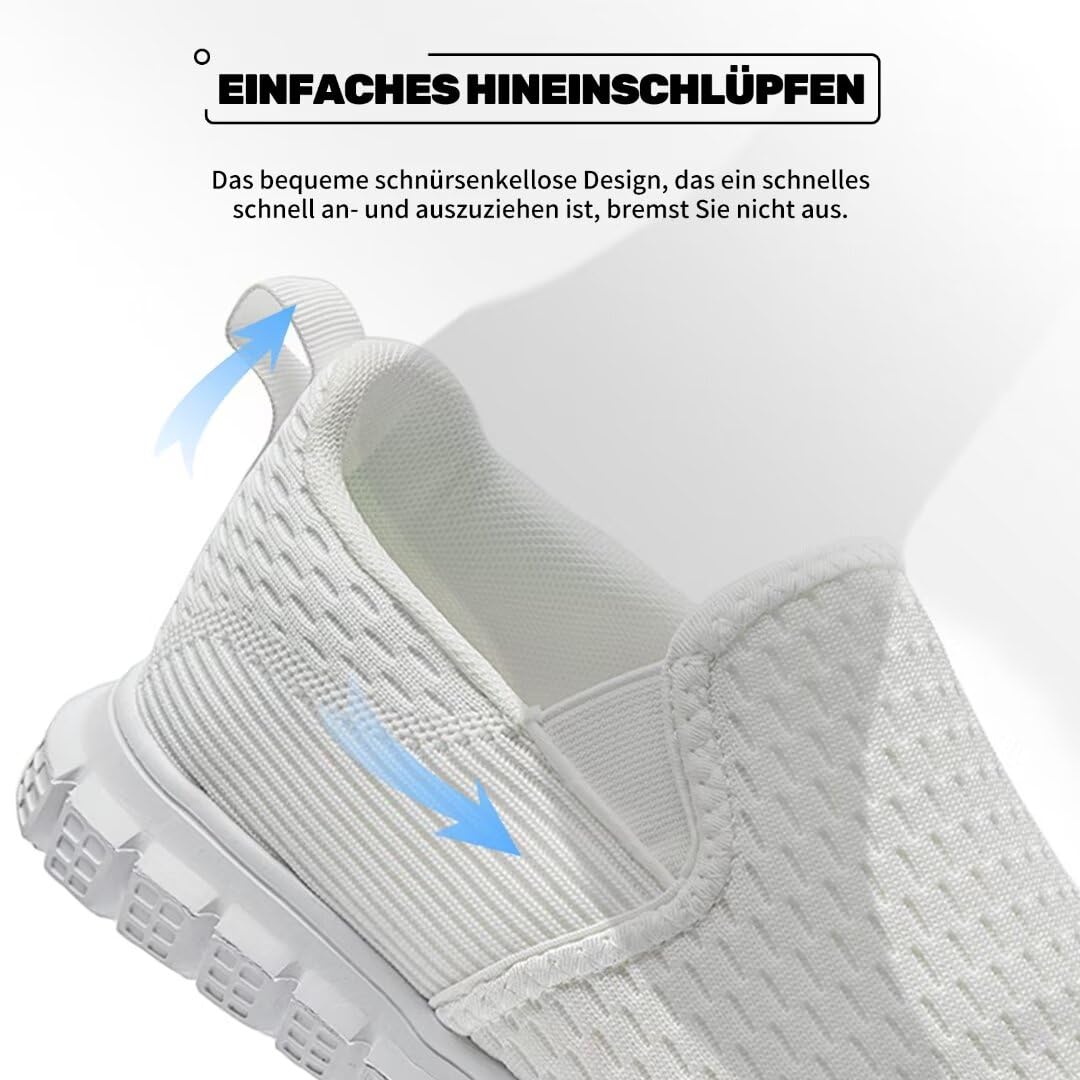 Oltyutc Mocassini da Uomo Slip on Sneaker Casual Scarpe da Running Corsa Scarpe Antinfortunistica Leggera Fitness Traspirante Camminata