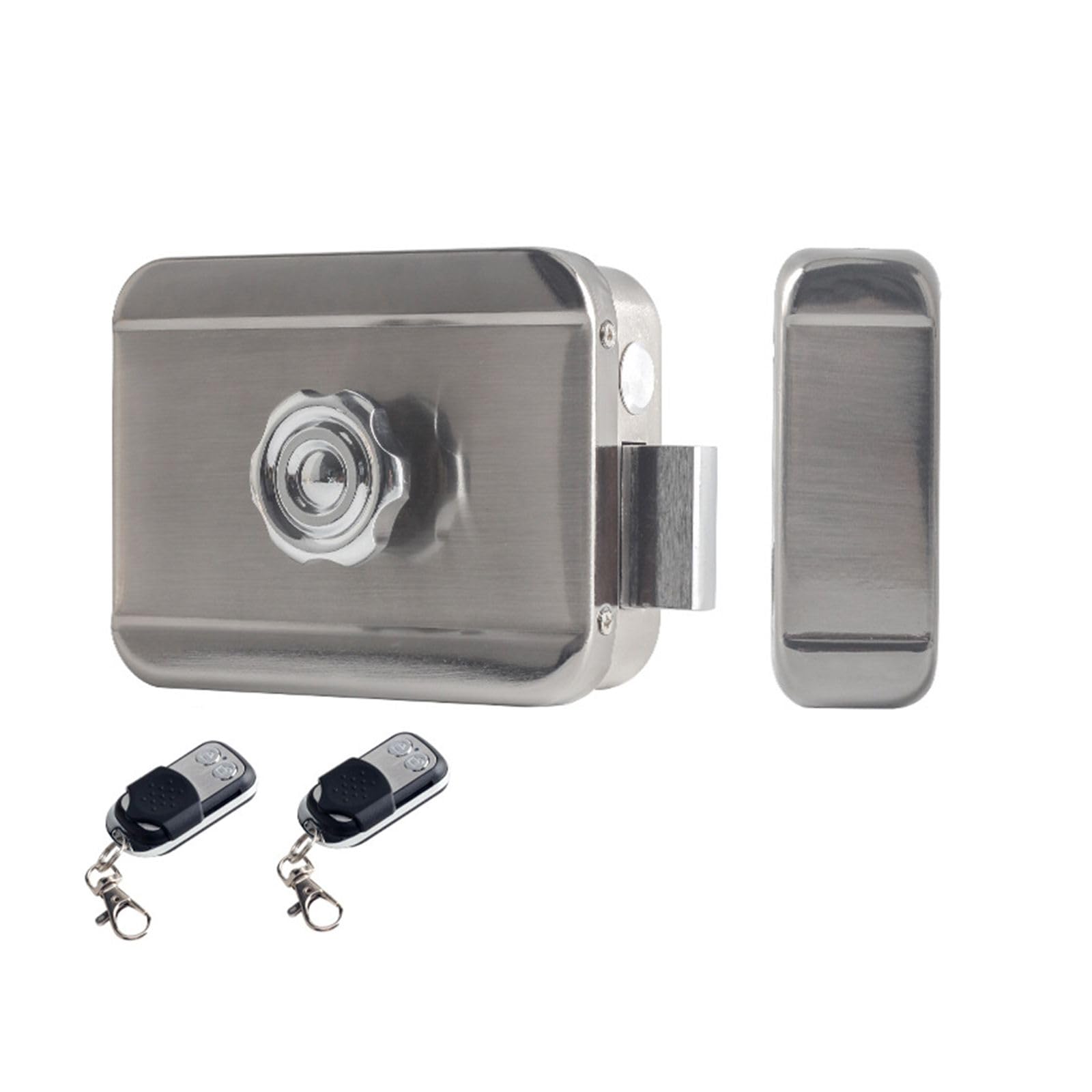 Cerradura de puerta electrónica invisible inteligente con control remoto para seguridad del hogar