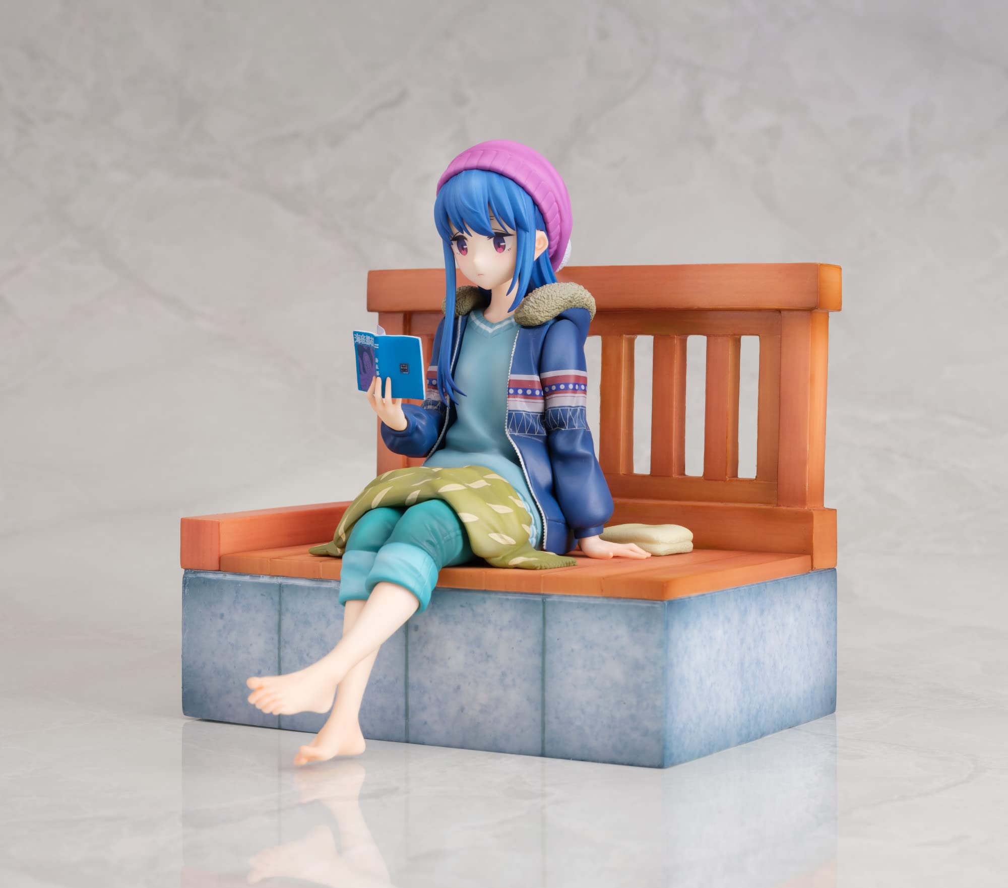 Amazon | amiami 1/7スケール ゆるキャンΔ 志摩リン 足湯ver. 約全高 