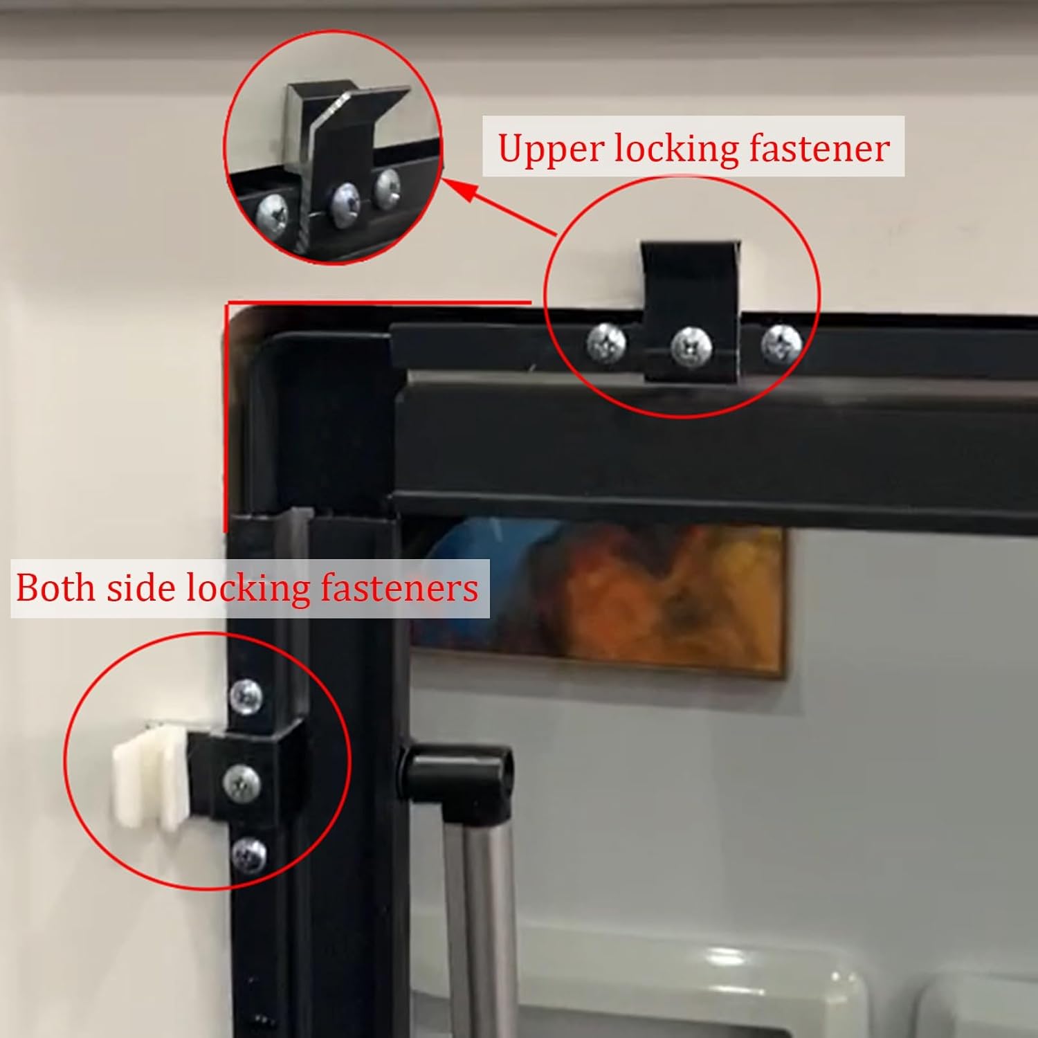 Camper Sliding Windows, Hinged with Screen, Sunshade, Ventilation Outward Sliding Ventilation Windows 70° for Camper Caravan Trailer RVC(Black-B,90X45CM)