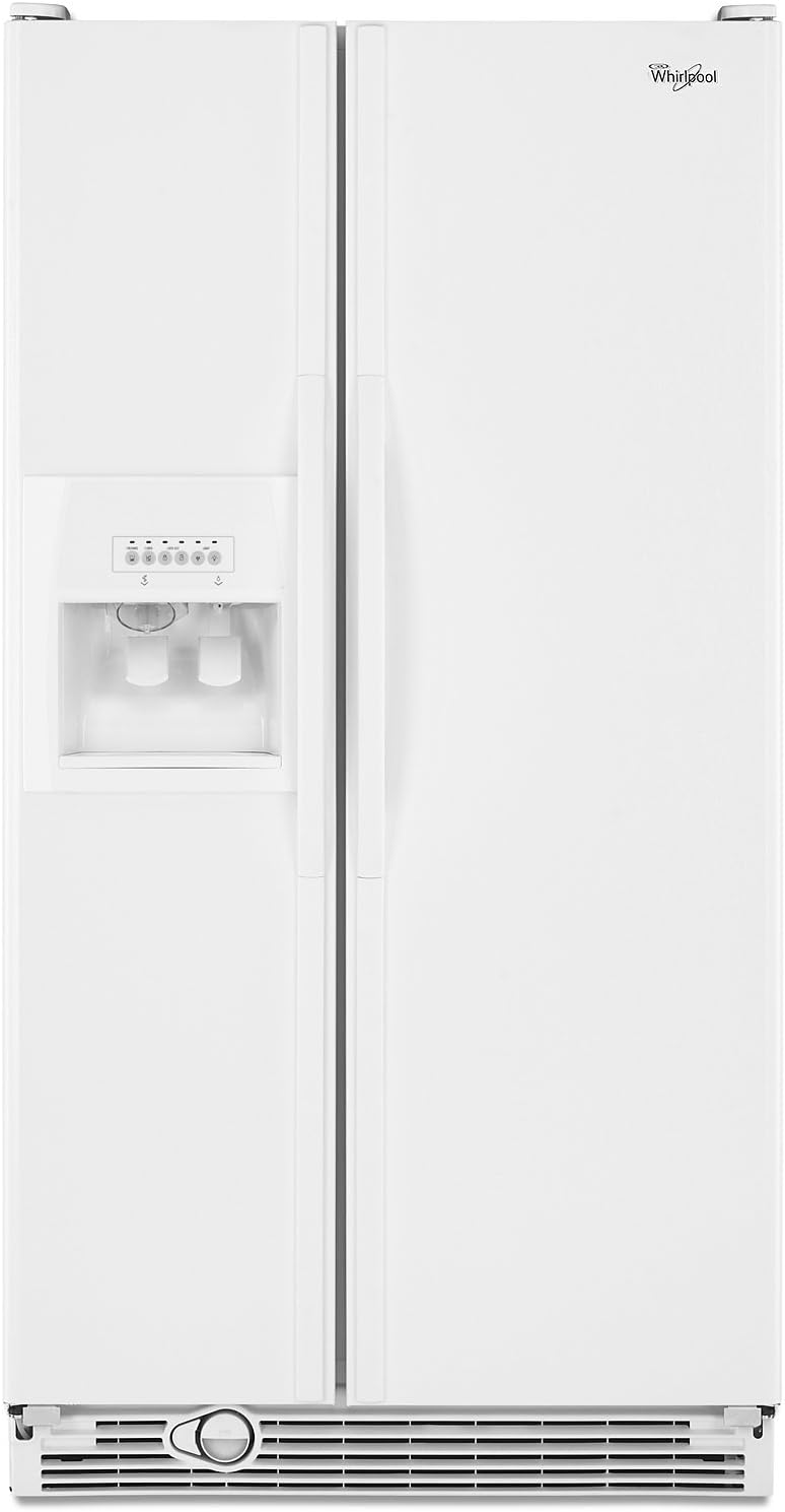 Whirlpool White SideBySide Refrigerator Appliances