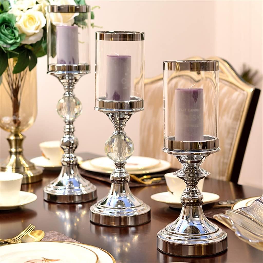 European Type Candlestick Small Ornaments Home of Living Room Table Candlelight Dinner Porch Decoration