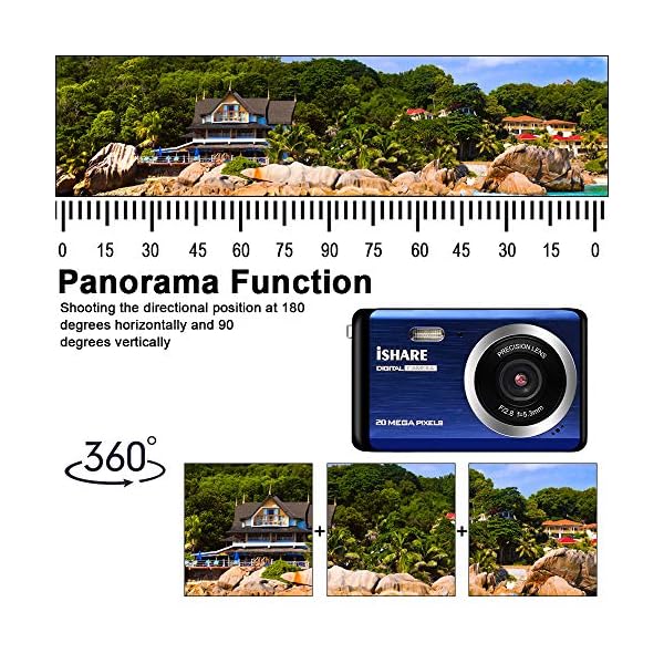 Digital-Camera-for-Photography-Rechargeable-30MP-Point-and-Shoot-Camera-with-28-LCD-18X-Digital-Zoom-for-Kids-Teens-EldersBlue Digital-Camera-for-Photography-Rechargeable-30MP-Point-and-Shoot-Camera-with-28-LCD-18X-Digital-Zoom-for-Kids-Teens-EldersBlue