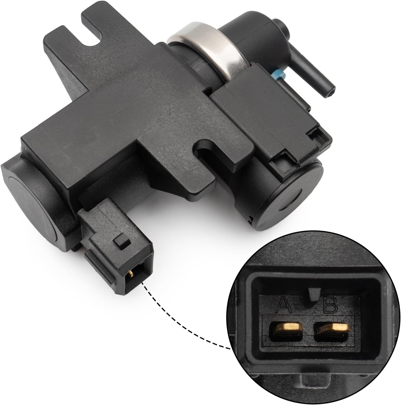 11747626351,Turbocharger Boost Solenoid Compatible with BMW.135I 3.0L,228I 2.0L,320I 2.0L,328I 2.0L,335I 3.0L,428I 2.0L,528I 2.0L,535I 3.0L,535I Gt 3.0L,550I 4.4L,650I,750I,X1,X3,X4,X5,4.4L,X6.