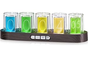 Retro Glows Analog Nixie Tube Clock