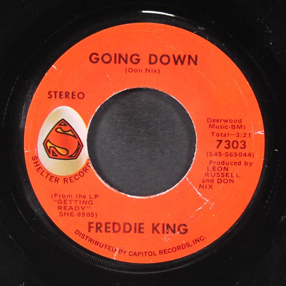going down / i'm tore down 45 rpm single