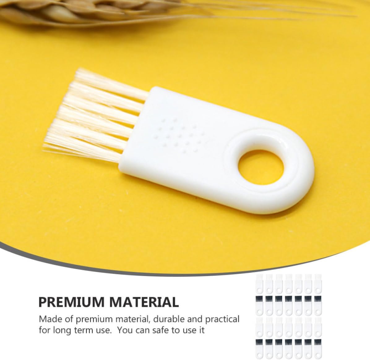 Ciieeo 30pcs Electric Shaver Cleaning Brush Set Abs Material Razor Cleaning Brushes for Keyboard and Computer Easy to Use and Carry for Shaver Maintenance
