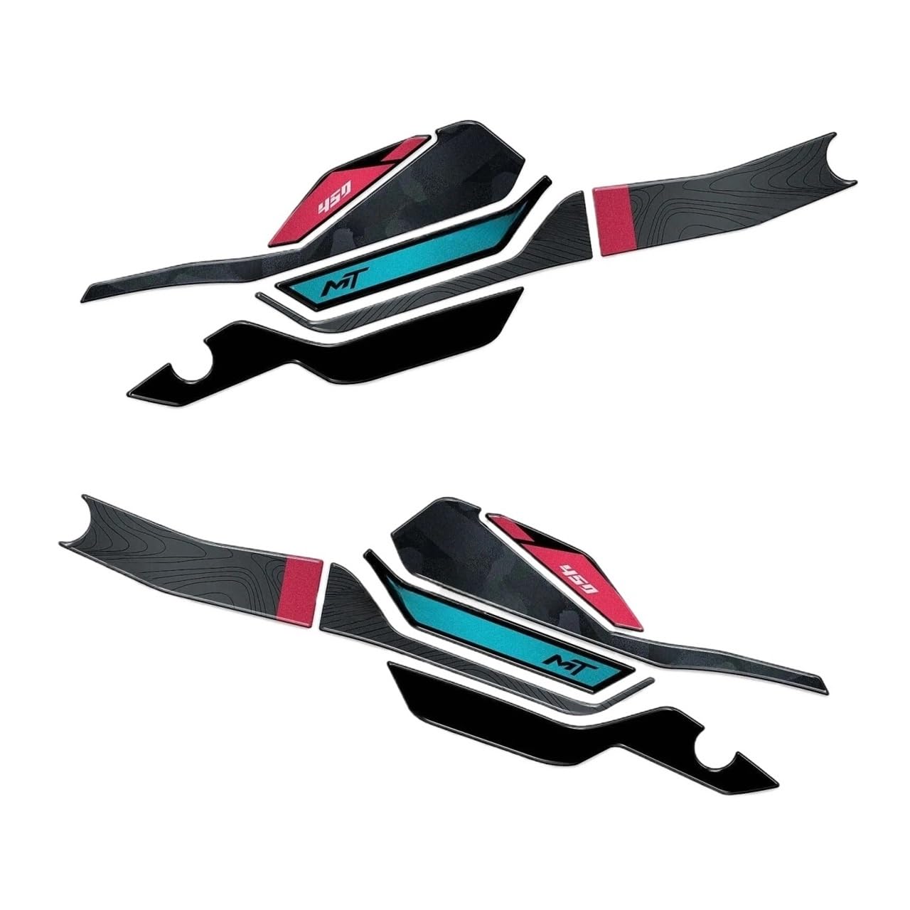 for CFMOTO 450MT 450 MT 2024 Motorcycle Sticker Kit Motorcycle Accessories Non-Slip Tank Pad Sticker Traction Fuel Decal Tank