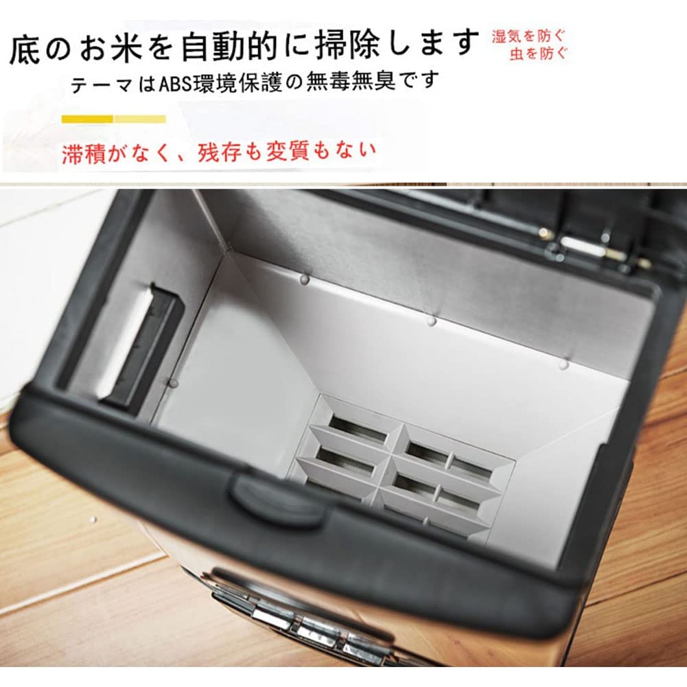 米びつ 真空 米櫃 密閉米びつ 保存容器 負圧シール ステンレス製 防湿 防虫 米びつ 真空負圧シール 密閉米びつ 保存容器 304ステンレス鋼