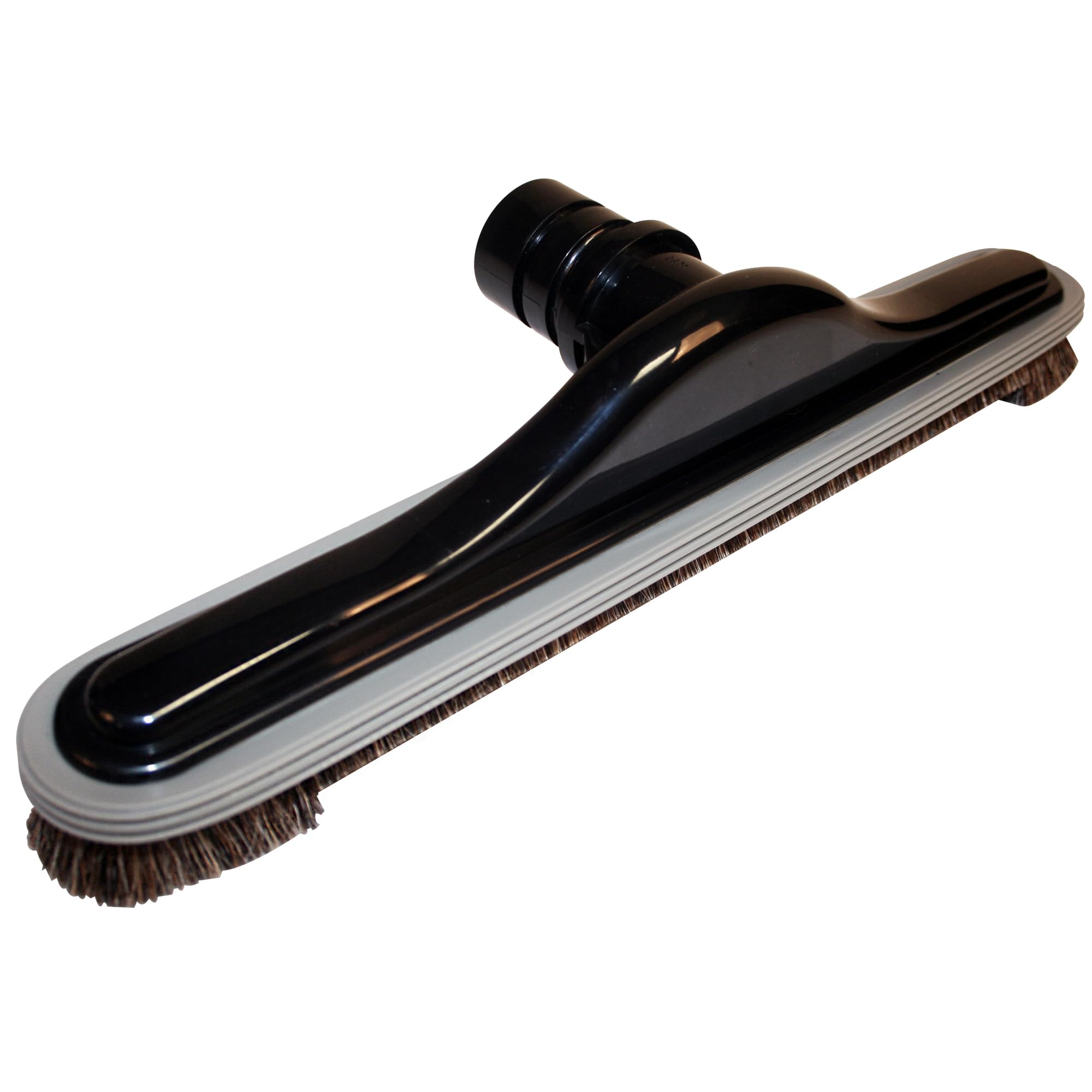 Cen-Tec Systems 98174-AZ - Varita en S con cepillo de suelo de relleno natural de 14 pulgadas, color negro