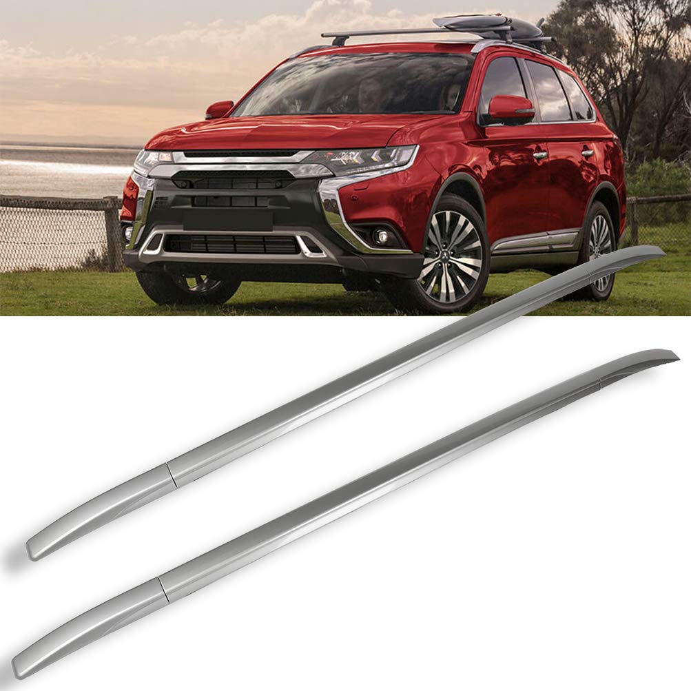 INEEDUP Roof Rack Side Rails For Mitsubishi OutLander 2013-2017 2019 Roof Rack Cargo Carrier for Roof Cargo, Canoe Kayak, Bike, Skiboard