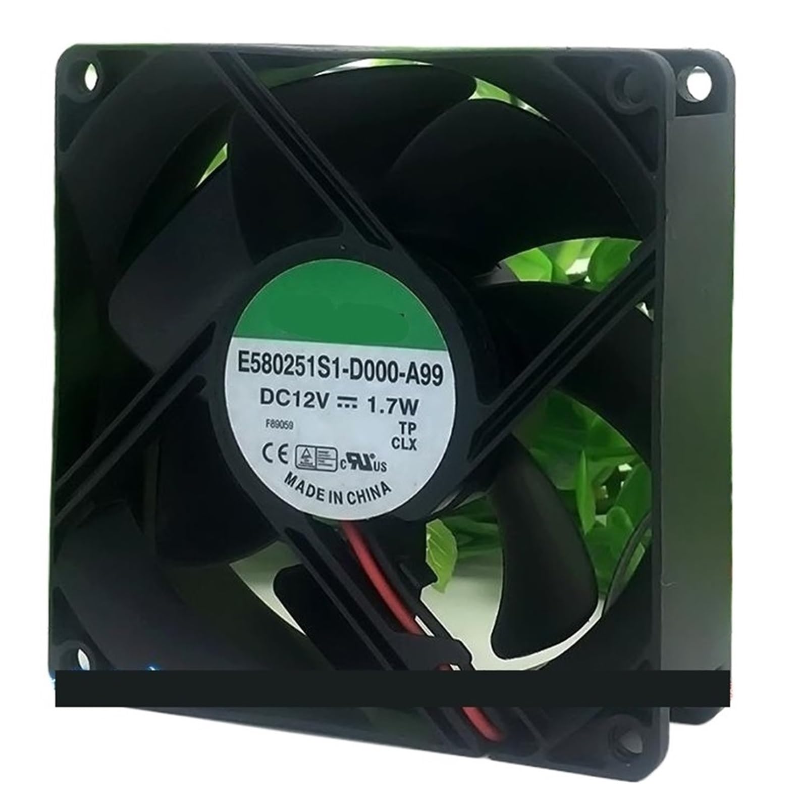 ANERTQUIH E580251S1-D000-A99 12V 1.7W 8025 80 * 25mm Cooling Fan