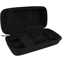 Hard Carrying Case for MYNT3D Super, MYNT3D Professional, MYNT3D Pro, SCRIB3D 3D Printing Pen and Accessories, 3D Pen Protective Case with Mesh Pocket & Detachable Lanyard Black