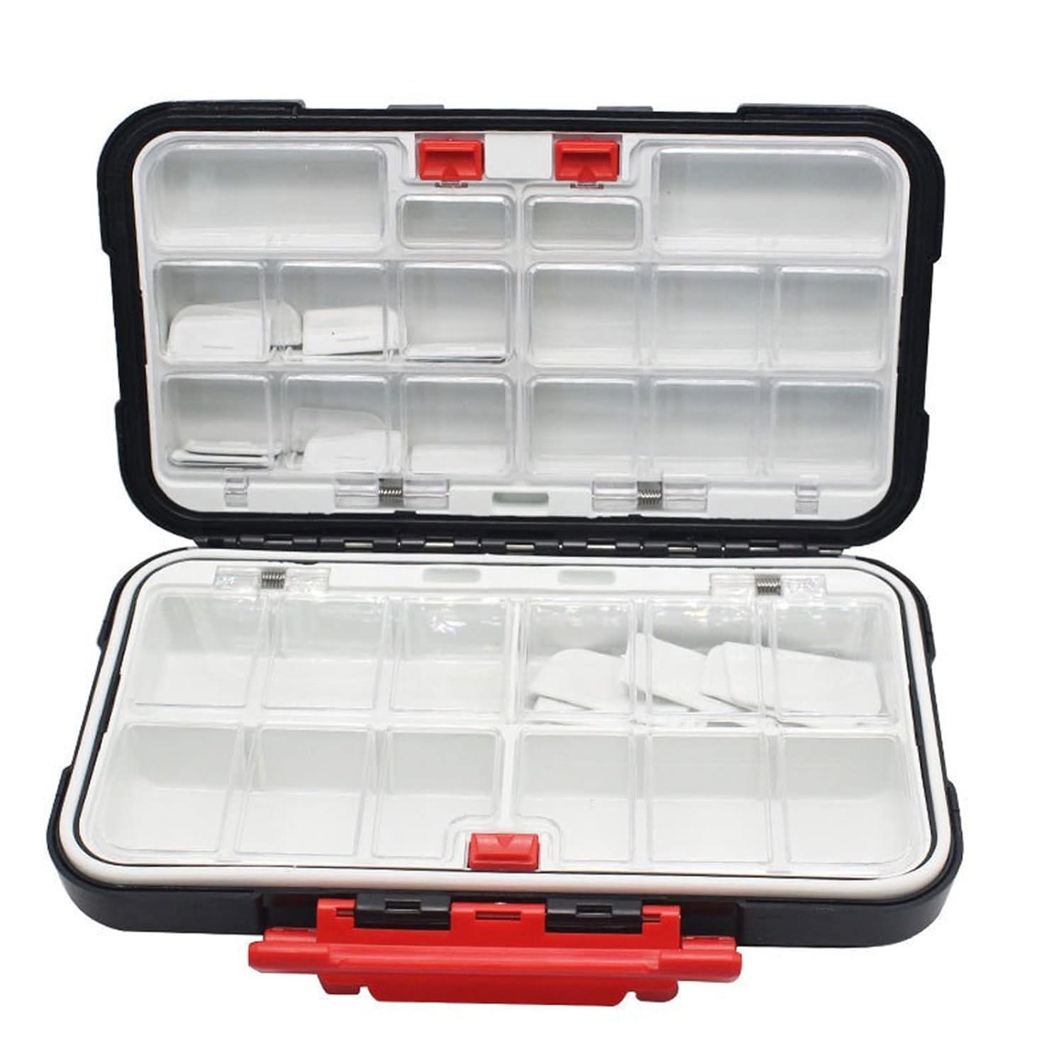 Waterproof Fishing Tackle Box Double Sided Opening and Closing Bait Storage Box Multifunctional Hook and Fishing Accessories Organizer for Outdoor Fishing-picture-25