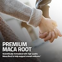 Vista 4 de Bronson Raíz de Maca Extra Lepidium Meyenii, sin OGM, 250 cápsulas vegetarianas