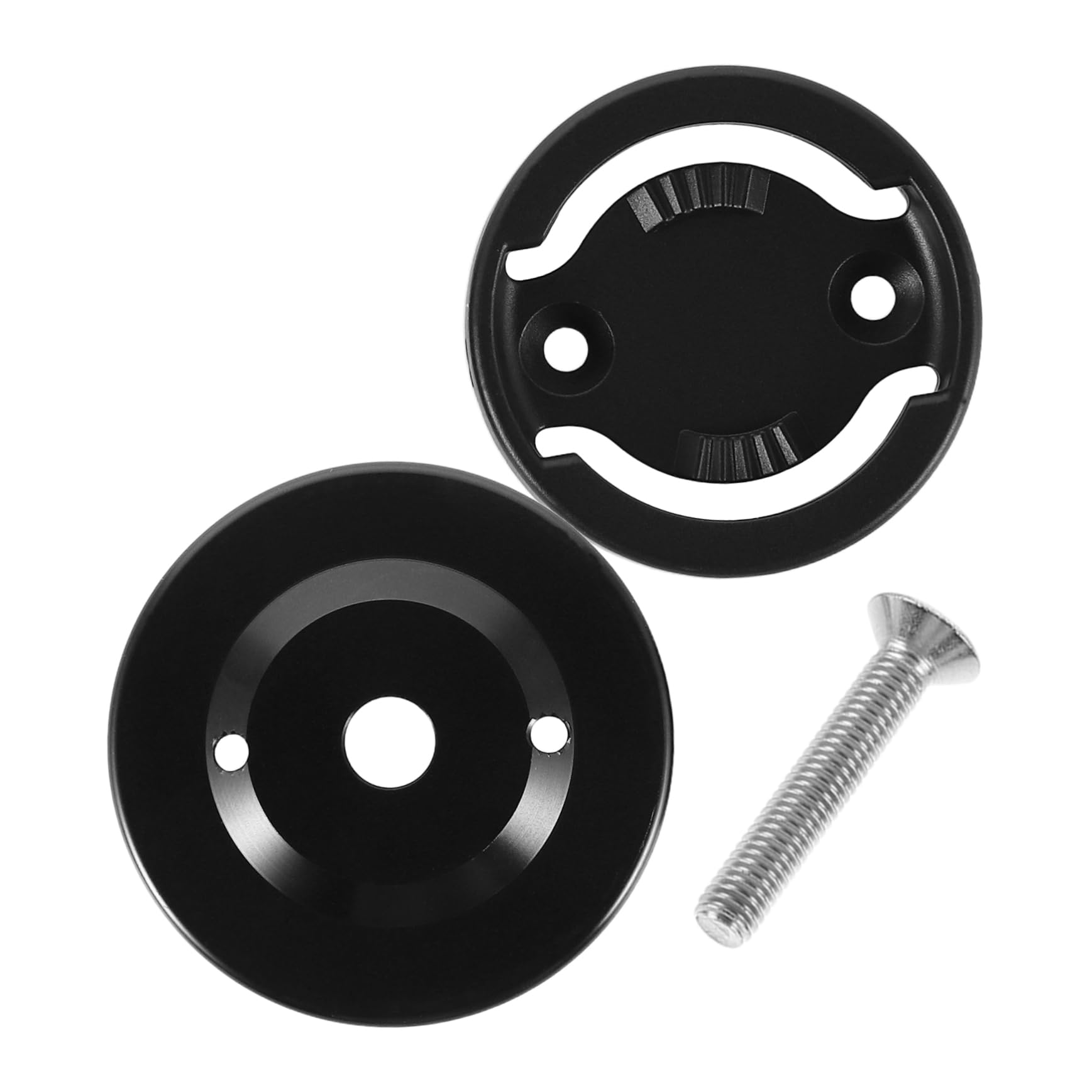 JOINPAYA 1set Aluminum Alloy Headset Cap Stem Spacer for Mountain Water Computer Holder Accessories for Enhanced Riding Stability