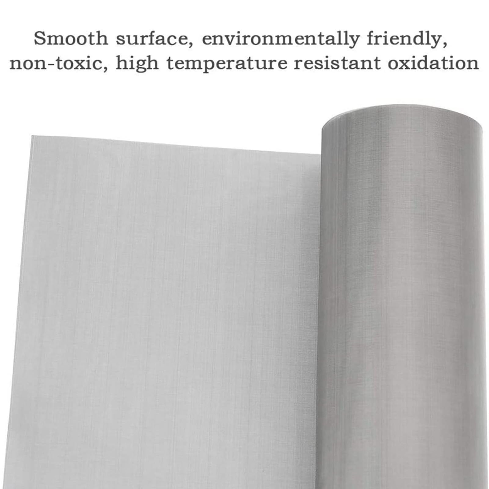 Malla Tejida Ultra-Fina de Acero Inoxidable 304, Filtro de Aire de Precisión, Pantalla de Filtración Metálica Reforzada para Industriales y de Laboratorio